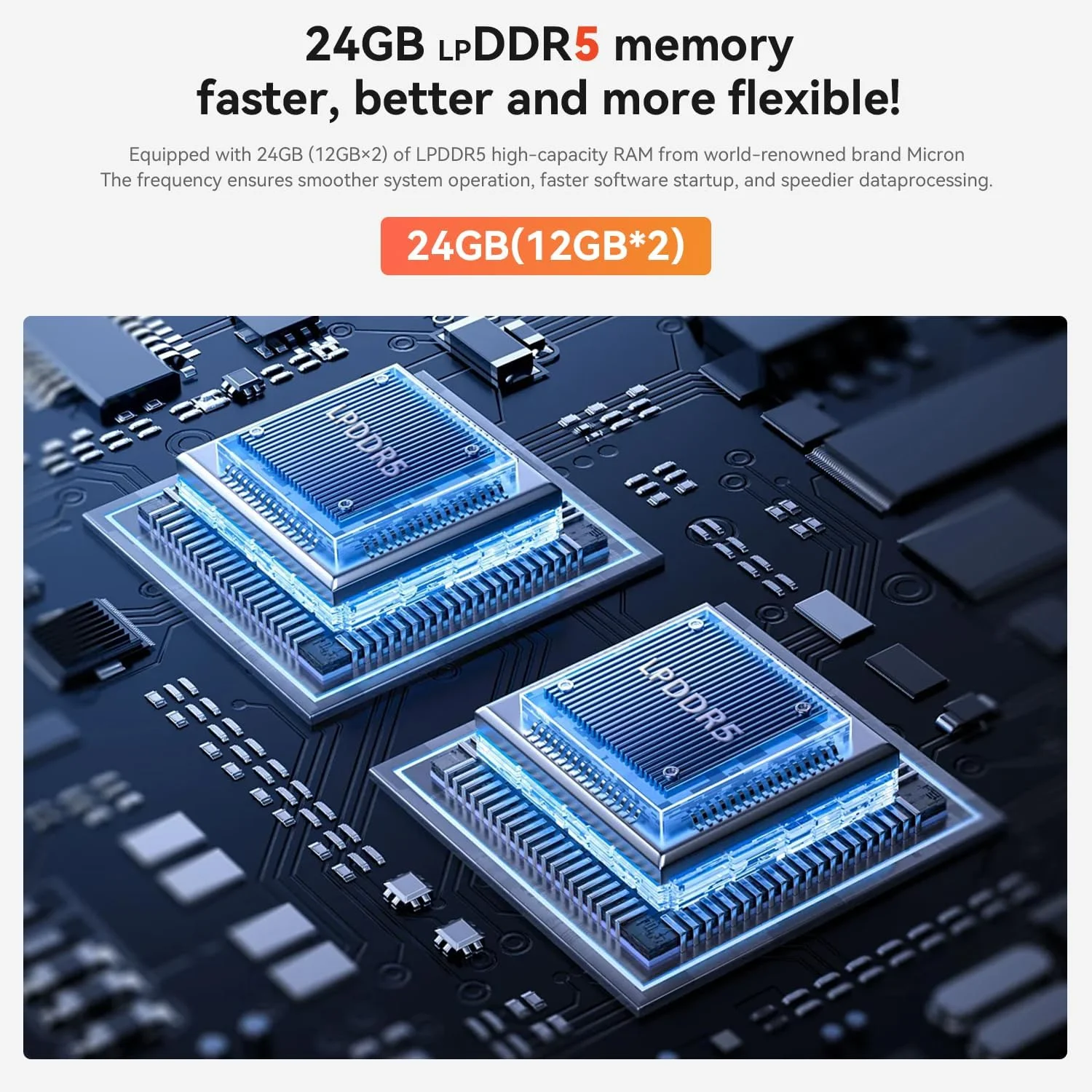 مینی پی سی Beelink EQR6، AMD Ryzen 5 6600U (تا 4.5 گیگاهرتز، 6 هسته/12 رشته)، مینی کامپیوتر 32 گیگابایت رم LPDDR5، 1 ترابایت NVME SSD، میکرو پی سی 4K@60Hz خروجی دوگانه HDMI / WiFi6 / BT5.2 / مناسب برای آفیس/خانه/HTPC/دارای منبع تغذیه داخلی مینی پی سی Beelink EQR6، AMD Ryzen 5 6600U (تا 4.5 گیگاهرتز، 6 هسته/12 رشته)، مینی کامپیوتر 32 گیگابایت رم LPDDR5، 1 ترابایت NVME SSD، میکرو پی سی 4K@60Hz خروجی دوگانه HDMI / WiFi6 / BT5.2 / مناسب برای آفیس/خانه/HTPC/دارای منبع تغذیه داخلی