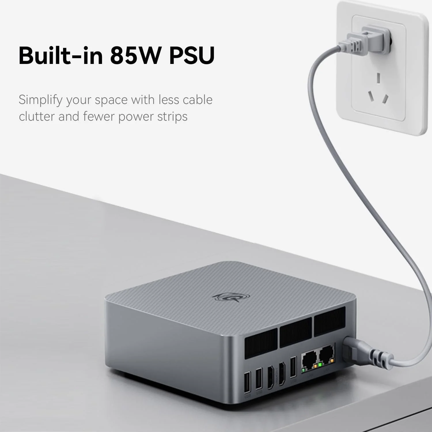 مینی پی سی Beelink EQR6، AMD Ryzen 5 6600U (تا 4.5 گیگاهرتز، 6 هسته/12 رشته)، مینی کامپیوتر 32 گیگابایت رم LPDDR5، 1 ترابایت NVME SSD، میکرو پی سی 4K@60Hz خروجی دوگانه HDMI / WiFi6 / BT5.2 / مناسب برای آفیس/خانه/HTPC/دارای منبع تغذیه داخلی مینی پی سی Beelink EQR6، AMD Ryzen 5 6600U (تا 4.5 گیگاهرتز، 6 هسته/12 رشته)، مینی کامپیوتر 32 گیگابایت رم LPDDR5، 1 ترابایت NVME SSD، میکرو پی سی 4K@60Hz خروجی دوگانه HDMI / WiFi6 / BT5.2 / مناسب برای آفیس/خانه/HTPC/دارای منبع تغذیه داخلی