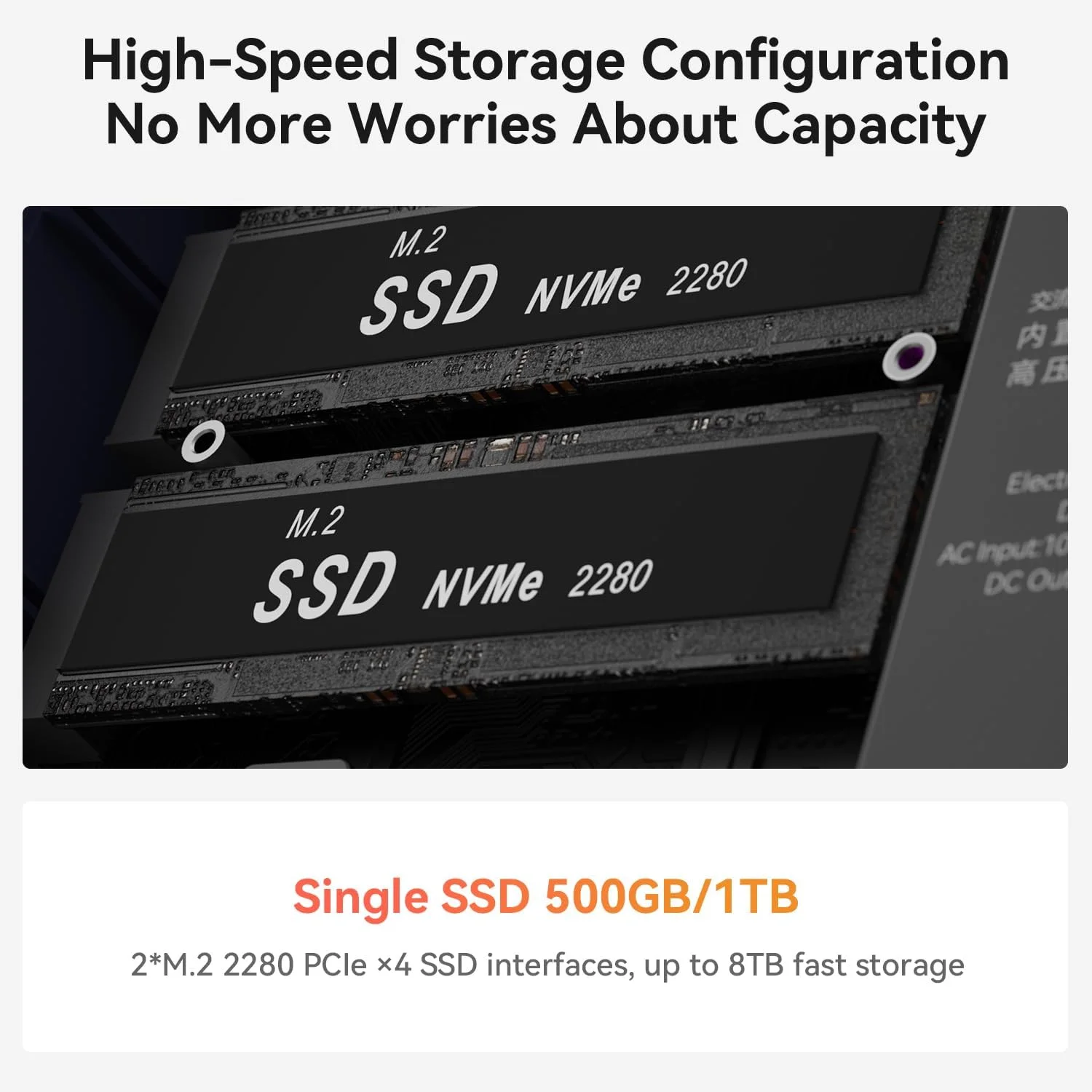 مینی کامپیوتر Beelink EQR6 Ai، AMD Ryzen 9 6900HX (8 هسته/16 رشته، تا 4.9 گیگاهرتز)، 32 گیگابایت رم DDR5، 1 ترابایت SSD PCIE4.0، منبع تغذیه داخلی، 4K@60Hz نمایشگر دوگانه HDMI/WiFi6/BT5.2/1000Mbps/W11 Pro مینی کامپیوتر Beelink EQR6 Ai، AMD Ryzen 9 6900HX (8 هسته/16 رشته، تا 4.9 گیگاهرتز)، 32 گیگابایت رم DDR5، 1 ترابایت SSD PCIE4.0، منبع تغذیه داخلی، 4K@60Hz نمایشگر دوگانه HDMI/WiFi6/BT5.2/1000Mbps/W11 Pro