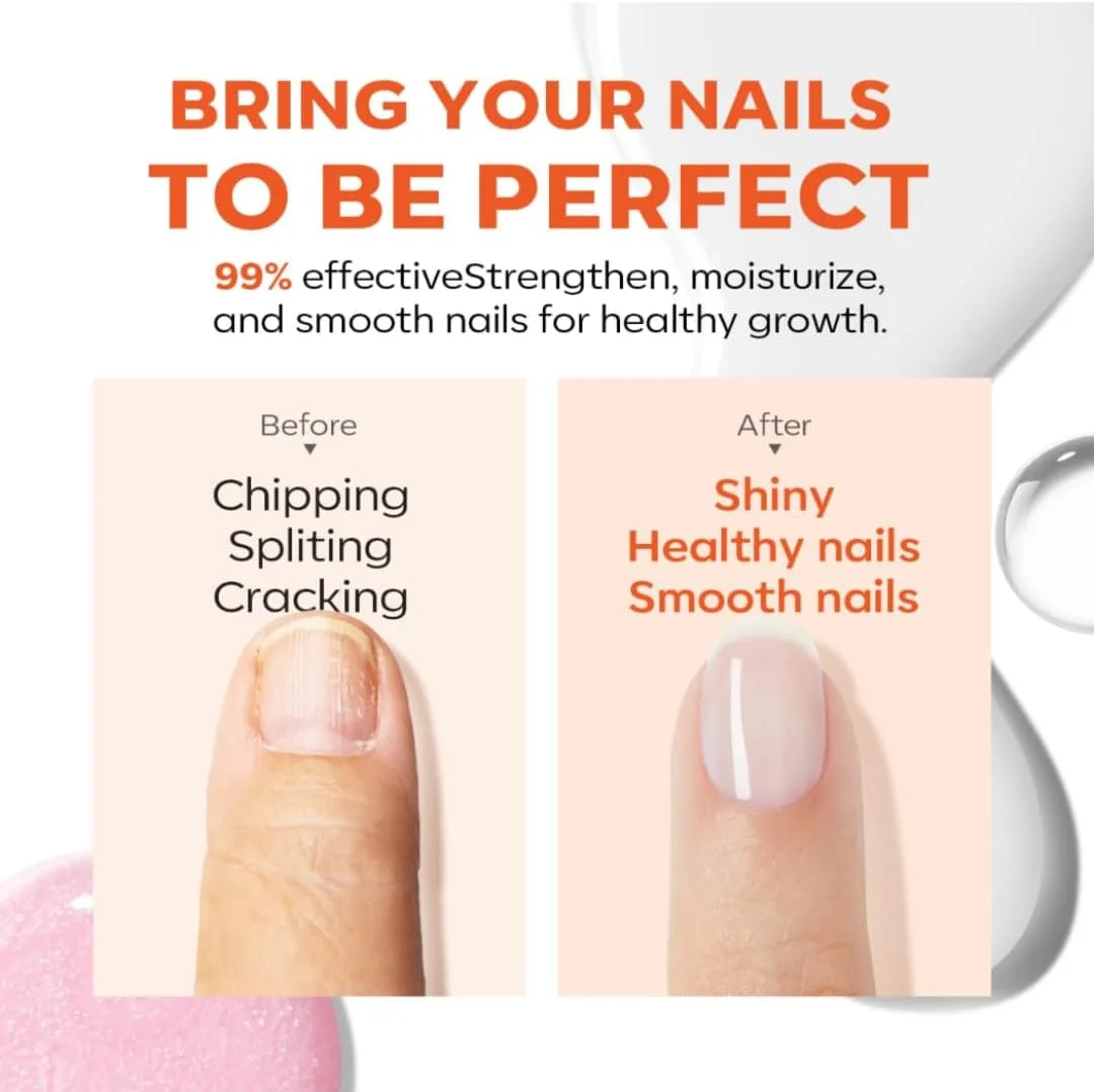 پر کننده، تقویت کننده و ترمیم کننده ناخن های آسیب دیده رمی بل، لاک ناخن صورتی اکلیلی برای ناخن های نازک، ضعیف و آسیب دیده، سخت کننده و لاک رشد 15 میلی لیتر (سفید 15 میلی لیتر)