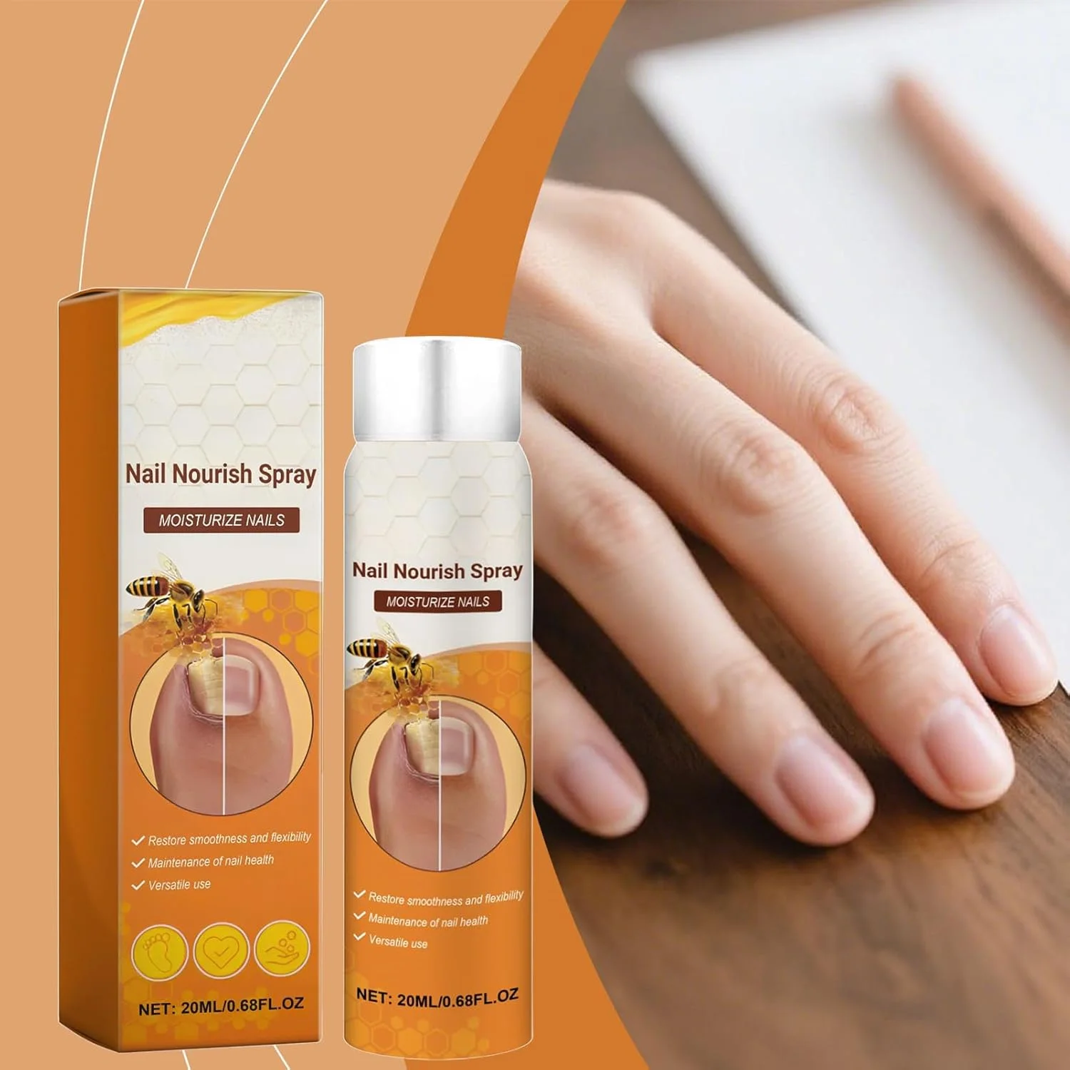 مایع مراقبت از ناخن | مایع ترمیم کننده ناخن پا 20 میلی لیتری، محلول مغذی طبیعی ناخن پا برای زنان مردان متخصصان بهداشت نوازندگان هنرمندان مدل های دست مانیکوریست ها مسافران مایع مراقبت از ناخن | مایع ترمیم کننده ناخن پا 20 میلی لیتری، محلول مغذی طبیعی ناخن پا برای زنان مردان متخصصان بهداشت نوازندگان هنرمندان مدل های دست مانیکوریست ها مسافران