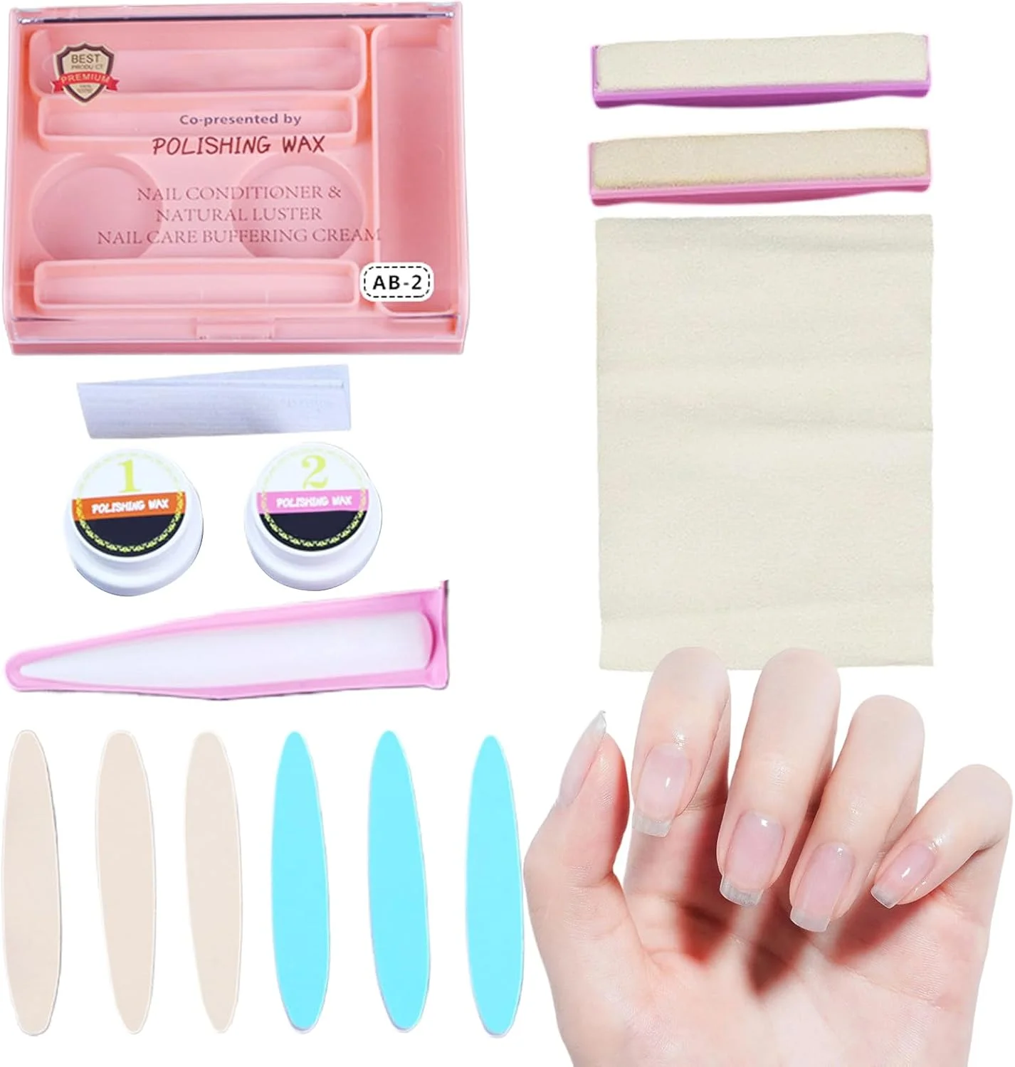 ست مانیکور حرفه ای، مراقبت از ناخن - ابزارهای چند منظوره تقویت کننده حرفه ای برای زنان، استفاده خانگی، بازیابی زیبایی، مد، دختران و مسافرت