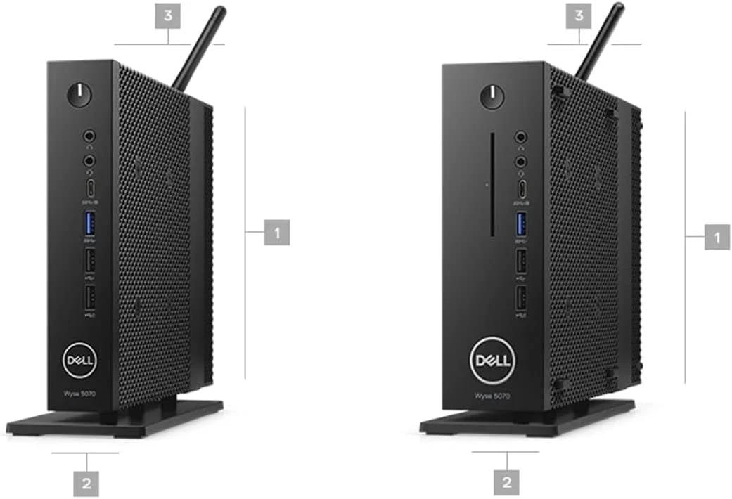 کامپیوتر رومیزی Dell Wyse 5070 - اینتل پنتیوم - پنتیوم سیلور J5005 - چهار هسته ای 2.8 گیگاهرتز - 16 گیگابایت SSD - 8 گیگابایت رم - Wyse This کامپیوتر رومیزی Dell Wyse 5070 - اینتل پنتیوم - پنتیوم سیلور J5005 - چهار هسته ای 2.8 گیگاهرتز - 16 گیگابایت SSD - 8 گیگابایت رم - Wyse This