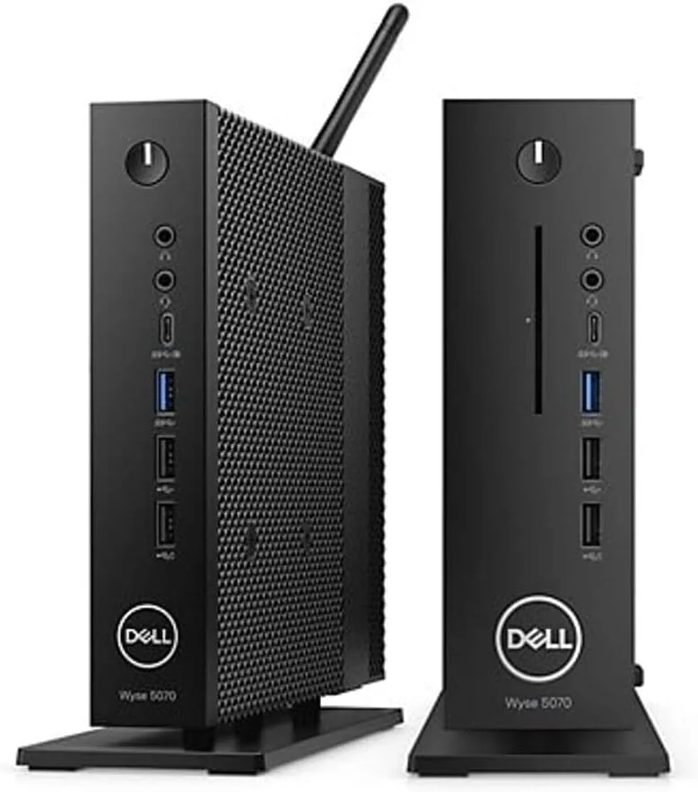 کامپیوتر رومیزی Dell Wyse 5070 - اینتل پنتیوم - پنتیوم سیلور J5005 - چهار هسته ای 2.8 گیگاهرتز - 16 گیگابایت SSD - 8 گیگابایت رم - Wyse This کامپیوتر رومیزی Dell Wyse 5070 - اینتل پنتیوم - پنتیوم سیلور J5005 - چهار هسته ای 2.8 گیگاهرتز - 16 گیگابایت SSD - 8 گیگابایت رم - Wyse This