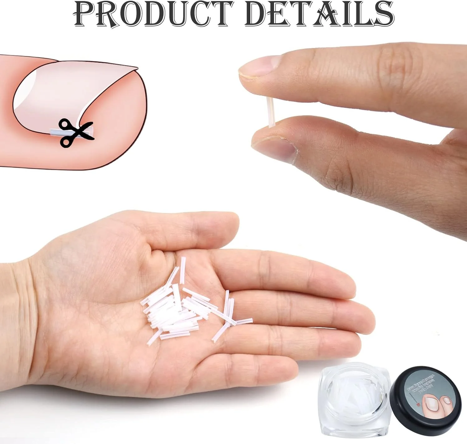 کیت 52 عددی نوار اصلاح ناخن پا فرورفته، پد اصلاح ناخن، صاف کننده ناخن پا خمیده به همراه ابزار صاف کردن ناخن و ناخن گیر برای زنان و مردان، مراقبت از پا کیت 52 عددی نوار اصلاح ناخن پا فرورفته، پد اصلاح ناخن، صاف کننده ناخن پا خمیده به همراه ابزار صاف کردن ناخن و ناخن گیر برای زنان و مردان، مراقبت از پا