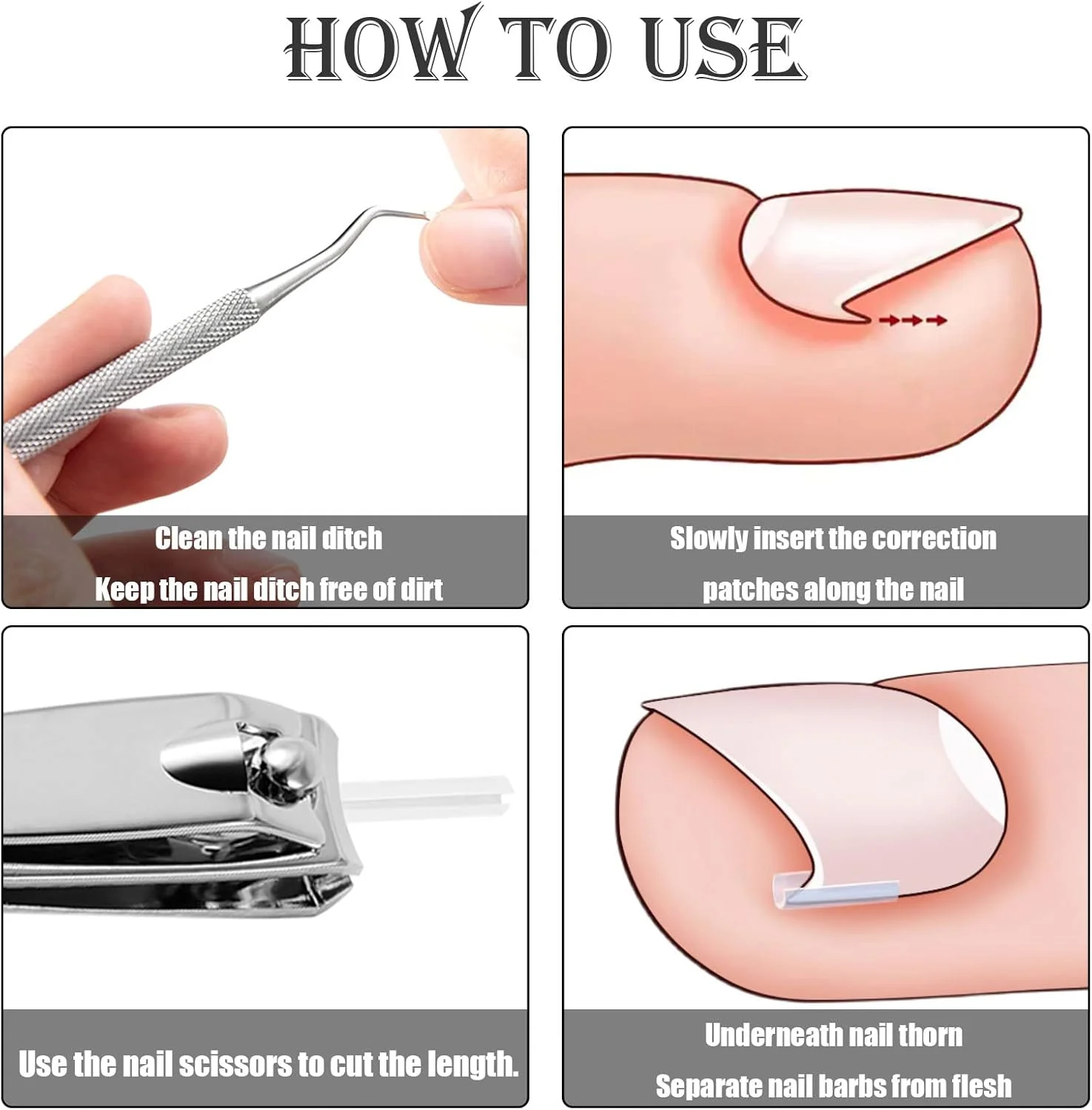 کیت 52 عددی نوار اصلاح ناخن پا فرورفته، پد اصلاح ناخن، صاف کننده ناخن پا خمیده به همراه ابزار صاف کردن ناخن و ناخن گیر برای زنان و مردان، مراقبت از پا کیت 52 عددی نوار اصلاح ناخن پا فرورفته، پد اصلاح ناخن، صاف کننده ناخن پا خمیده به همراه ابزار صاف کردن ناخن و ناخن گیر برای زنان و مردان، مراقبت از پا