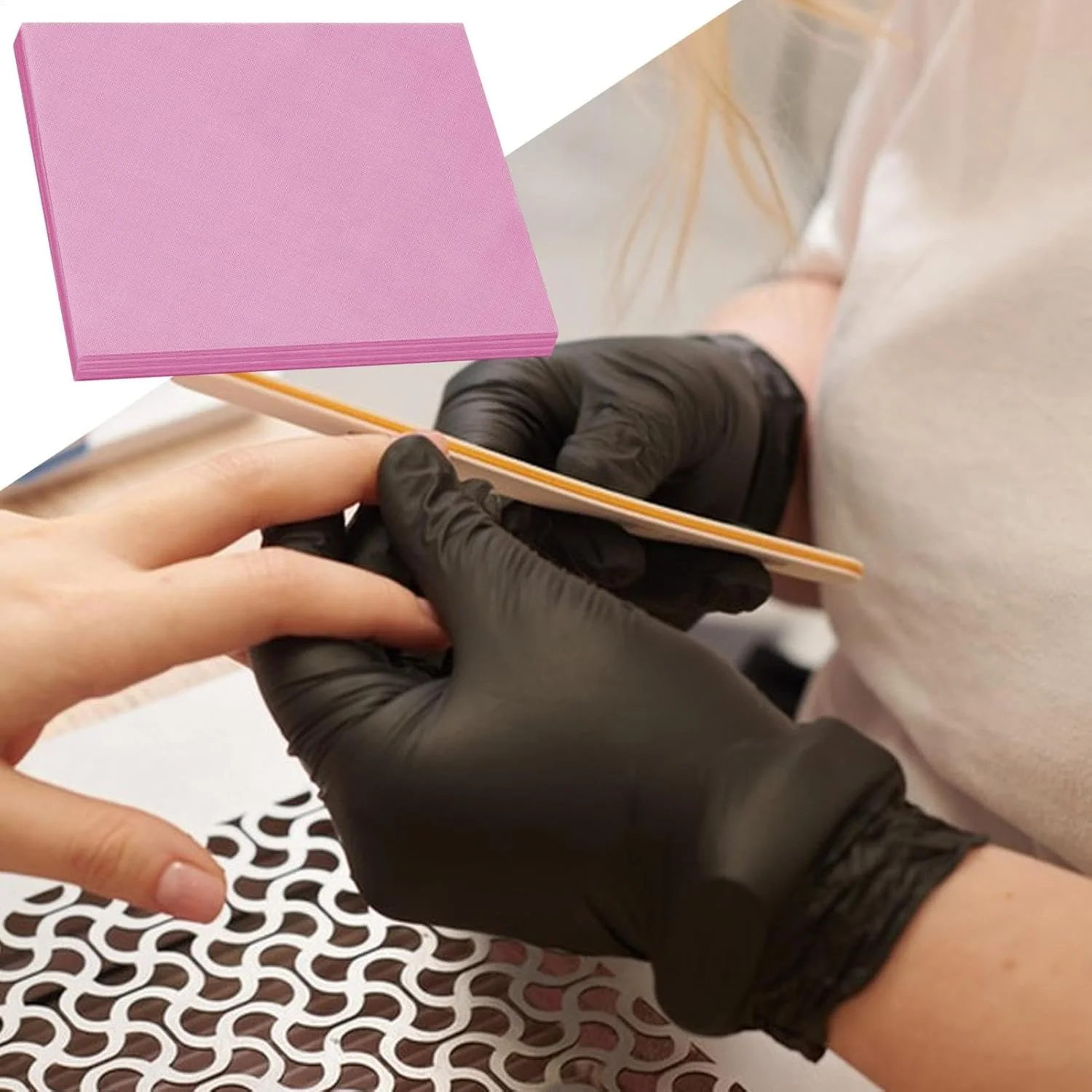 فیلتر جمع کننده گرد و غبار ناخن، 100 عددی - لوازم جانبی جمع کننده حرفه ای کاغذی برای تمرین سالن بانوان فیلتر جمع کننده گرد و غبار ناخن، 100 عددی - لوازم جانبی جمع کننده حرفه ای کاغذی برای تمرین سالن بانوان