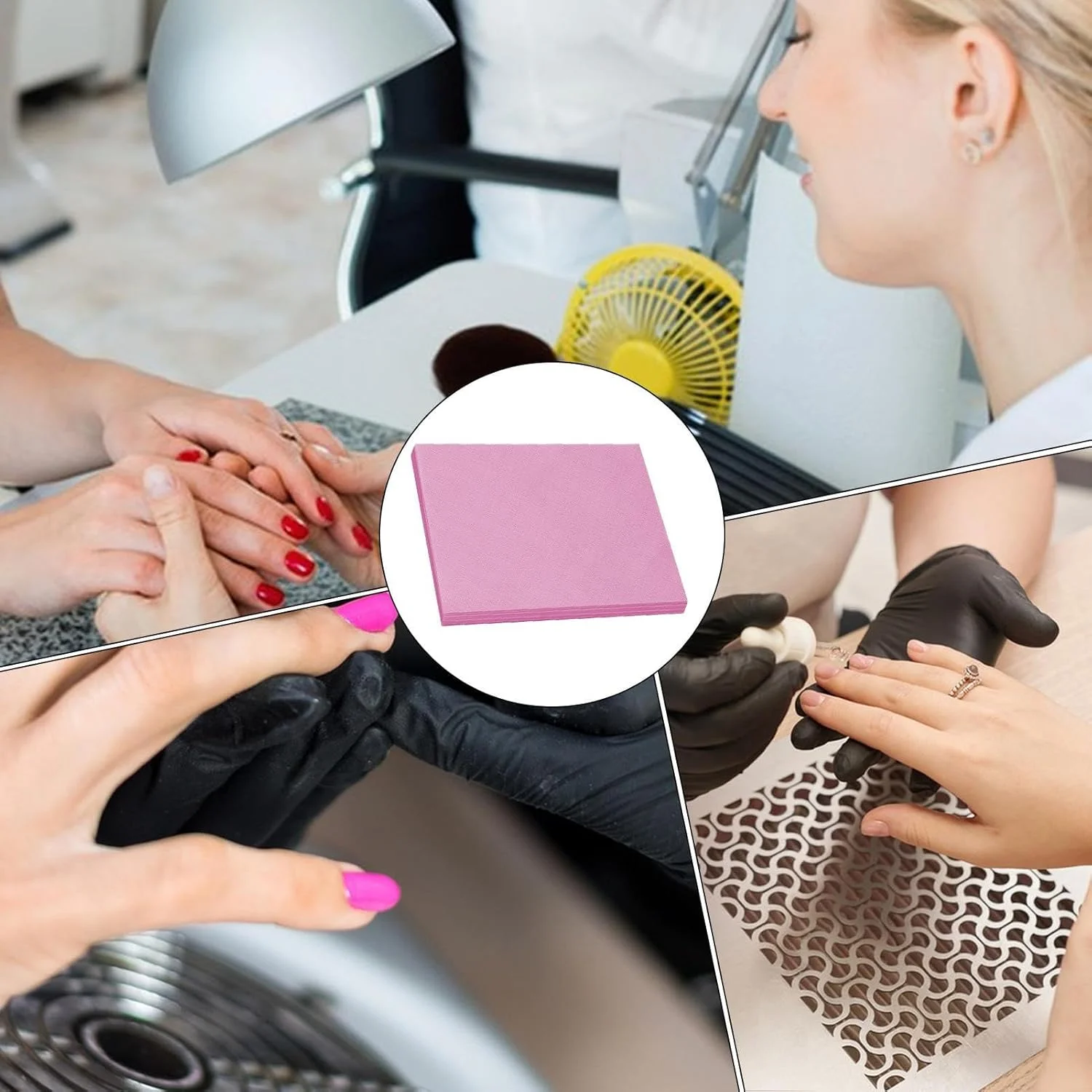 فیلتر جمع کننده گرد و غبار ناخن، 100 عددی - لوازم جانبی جمع کننده حرفه ای کاغذی برای تمرین سالن بانوان فیلتر جمع کننده گرد و غبار ناخن، 100 عددی - لوازم جانبی جمع کننده حرفه ای کاغذی برای تمرین سالن بانوان