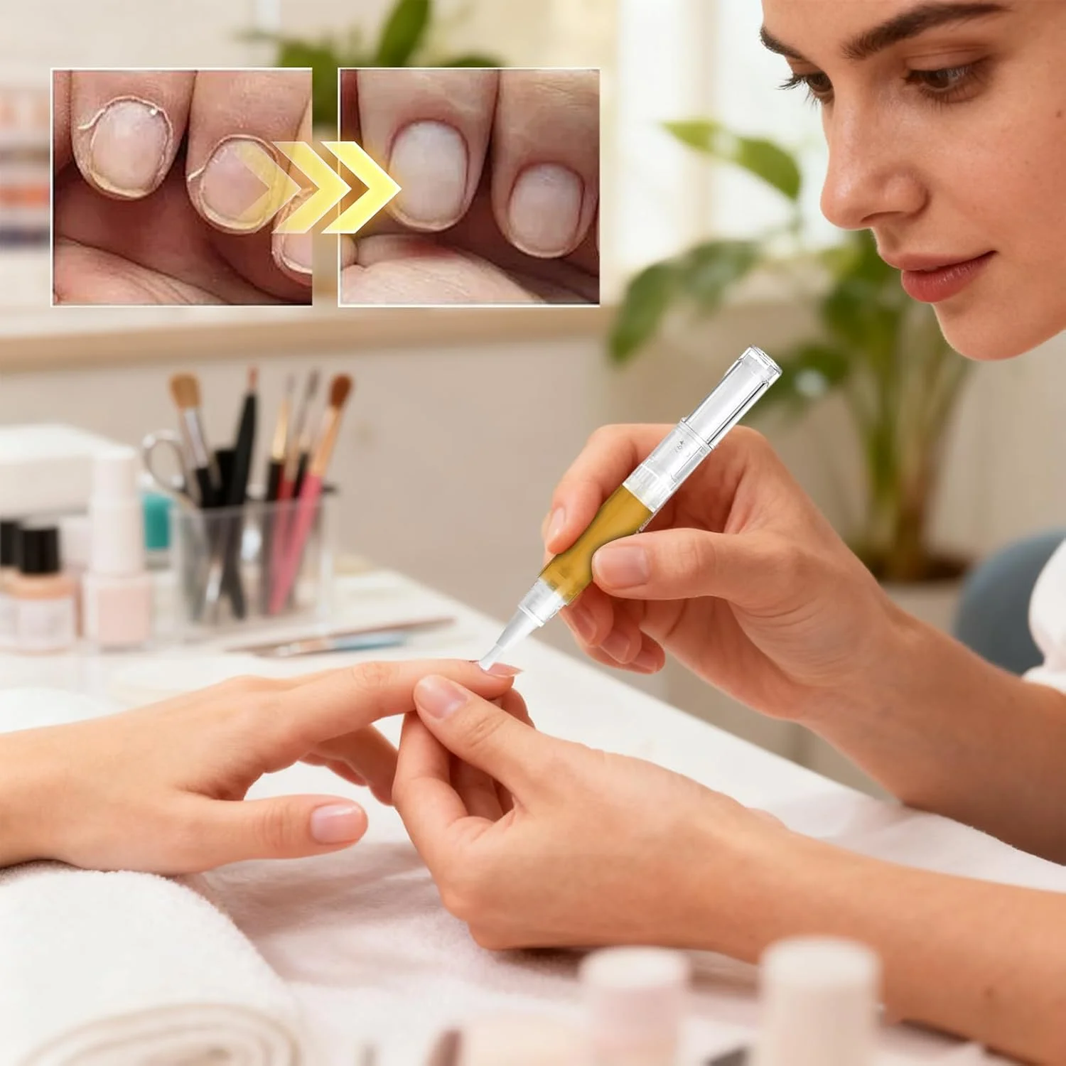 قلم ترمیم ناخن پا - قدرت اضافی 4 میلی لیتر ملایم | محلول مراقبت از ناخن آسیب دیده، برای ناخن های فرو رفته، آسیب دیده، ترک خورده، مناسب آقایان، بانوان، ورزشکاران و دوستداران مانیکور، مناسب استفاده روزانه و مسافرت قلم ترمیم ناخن پا - قدرت اضافی 4 میلی لیتر ملایم | محلول مراقبت از ناخن آسیب دیده، برای ناخن های فرو رفته، آسیب دیده، ترک خورده، مناسب آقایان، بانوان، ورزشکاران و دوستداران مانیکور، مناسب استفاده روزانه و مسافرت