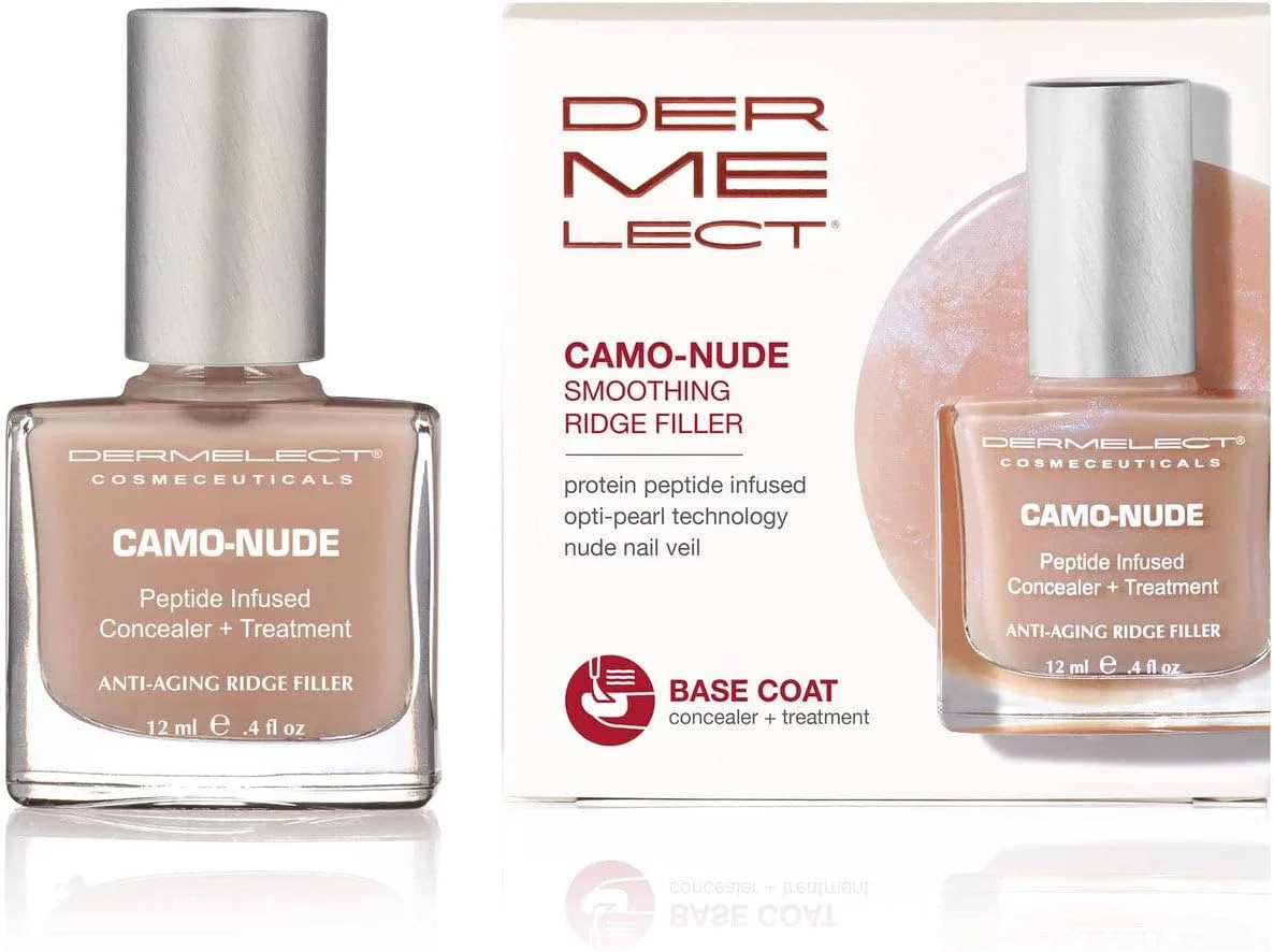 درملکت کانسیلر + درمان Camo-Nude - لایه پایه مراقبت از ناخن با پپتیدهای پروتئین کراتین، بیوتین، تقویت کننده، صاف کننده و پوشاننده برای ناخن های دارای شیار، زرد شده و شکافته 12 میلی لیتر درملکت کانسیلر + درمان Camo-Nude - لایه پایه مراقبت از ناخن با پپتیدهای پروتئین کراتین، بیوتین، تقویت کننده، صاف کننده و پوشاننده برای ناخن های دارای شیار، زرد شده و شکافته 12 میلی لیتر