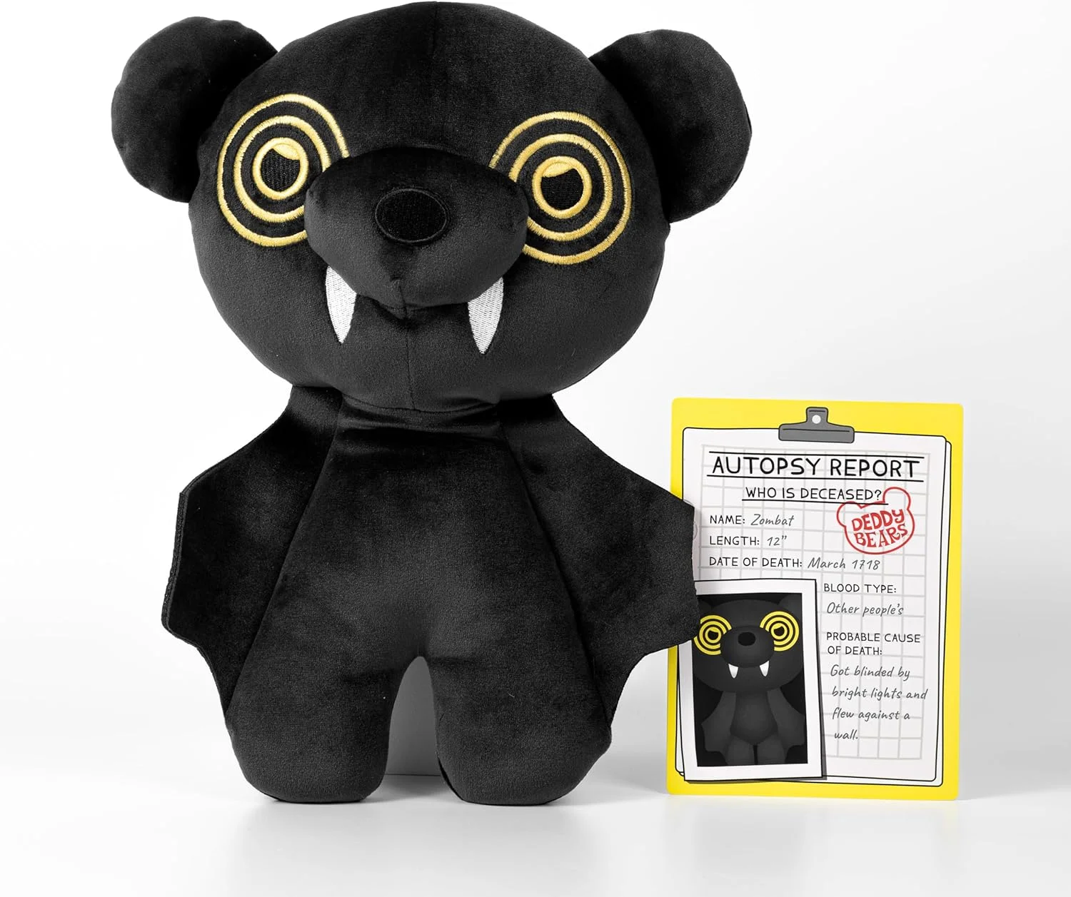 عروسک خرس ددی مدل زومبت در کیسه مخصوص - عروسک پولیشی 30 سانتی متری مناسب سفر، هدیه، زمان خواب برای کودکان، نوجوانان و بزرگسالان عروسک خرس ددی مدل زومبت در کیسه مخصوص - عروسک پولیشی 30 سانتی متری مناسب سفر، هدیه، زمان خواب برای کودکان، نوجوانان و بزرگسالان