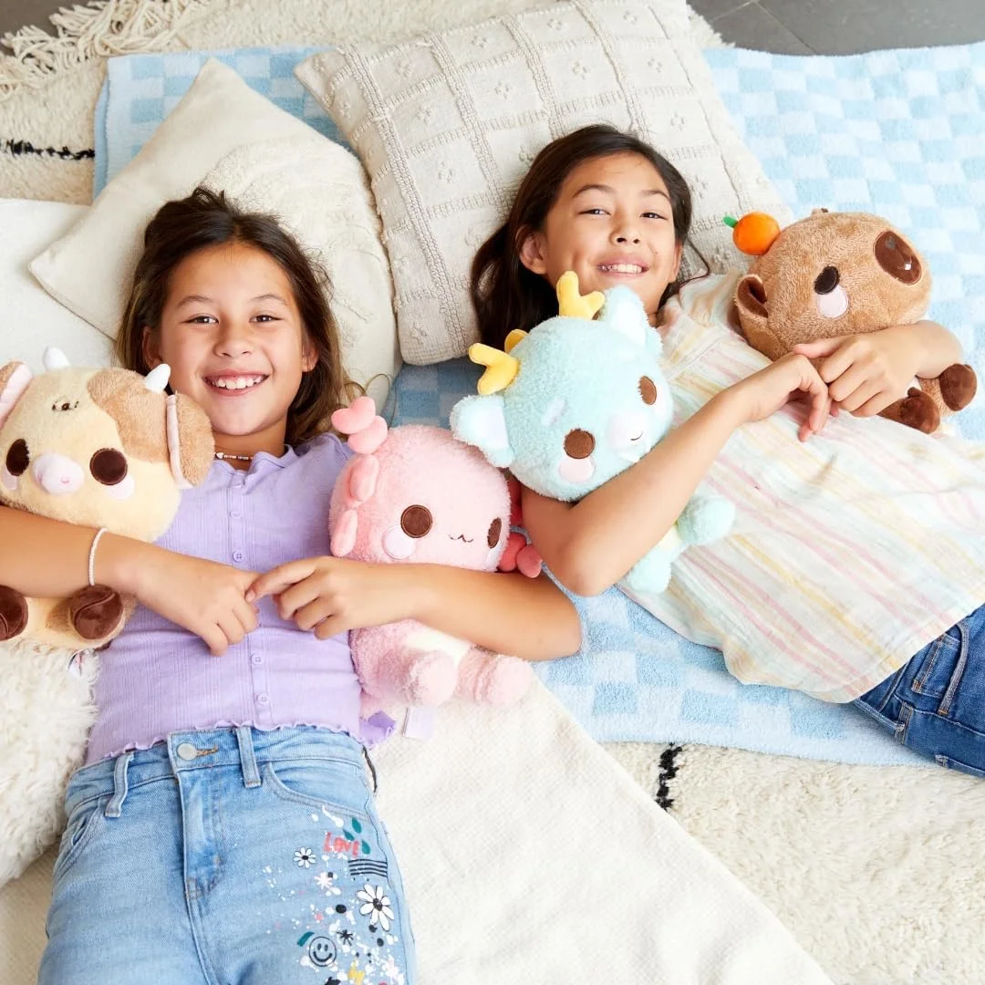 Cuddle Barn PlushGoals - Lottie The Lovely Axolotl | عروسک پولیشی فوق العاده نرم و زیبا، 23 سانتی متر Cuddle Barn PlushGoals - Lottie The Lovely Axolotl | عروسک پولیشی فوق العاده نرم و زیبا، 23 سانتی متر