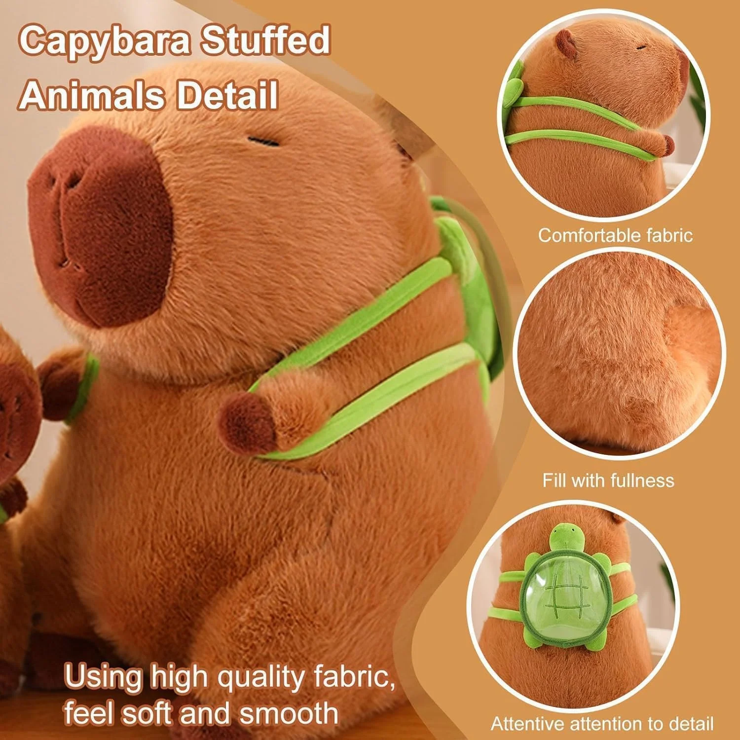 عروسک پولیشی کاپیبارا، حیوان عروسکی کاپیبارا با کوله پشتی لاک پشتی، اسباب بازی پولیشی کاپیبارا، تزئینات تولد کاپیبارا، اسباب بازی پولیشی کاپیبارا ناز برای دختران و پسران عروسک پولیشی کاپیبارا، حیوان عروسکی کاپیبارا با کوله پشتی لاک پشتی، اسباب بازی پولیشی کاپیبارا، تزئینات تولد کاپیبارا، اسباب بازی پولیشی کاپیبارا ناز برای دختران و پسران