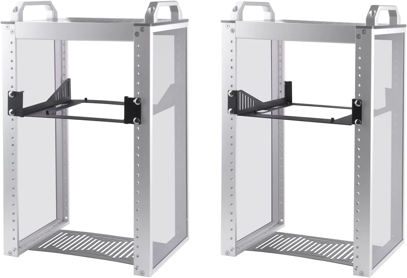 قفسه مینی ITX گییک پی، قفسه رک 1U ده اینچی، عمق 7.87 اینچ، پشتیبانی از مادربرد مینی ITX/Super6C، برای رک سرور 10 اینچی و رک مونت DeskPi RackMate T1/T0 قفسه مینی ITX گییک پی، قفسه رک 1U ده اینچی، عمق 7.87 اینچ، پشتیبانی از مادربرد مینی ITX/Super6C، برای رک سرور 10 اینچی و رک مونت DeskPi RackMate T1/T0