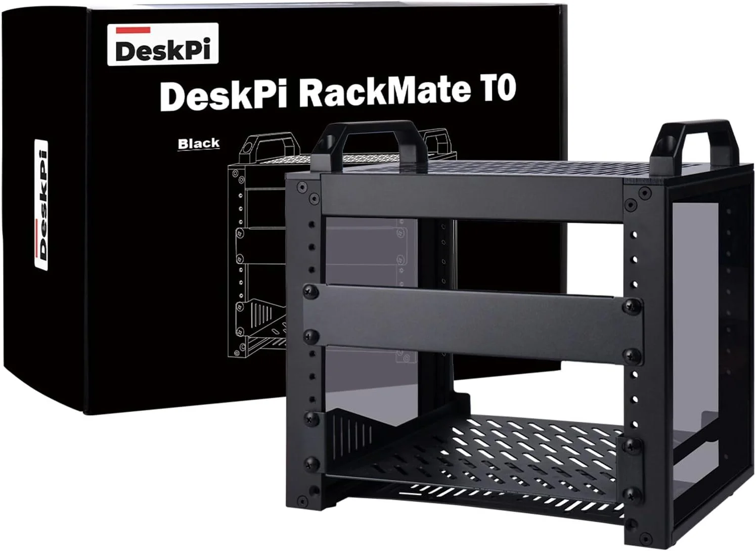 کابینت سرور 4U GeeekPi، رک سرور 10 اینچی برای شبکه، سرورها، تجهیزات صوتی و تصویری، رک مونت DeskPi RackMate T0 (مشکی) کابینت سرور 4U GeeekPi، رک سرور 10 اینچی برای شبکه، سرورها، تجهیزات صوتی و تصویری، رک مونت DeskPi RackMate T0 (مشکی)
