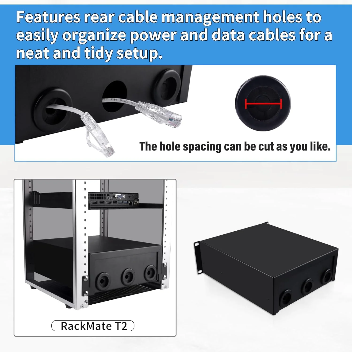 کشو قفلدار رک مونت 2U GeeekPi، محفظه کابینت سرور رک 10 اینچی برای کابینت سرور DeskPi RackMate T2 کشو قفلدار رک مونت 2U GeeekPi، محفظه کابینت سرور رک 10 اینچی برای کابینت سرور DeskPi RackMate T2