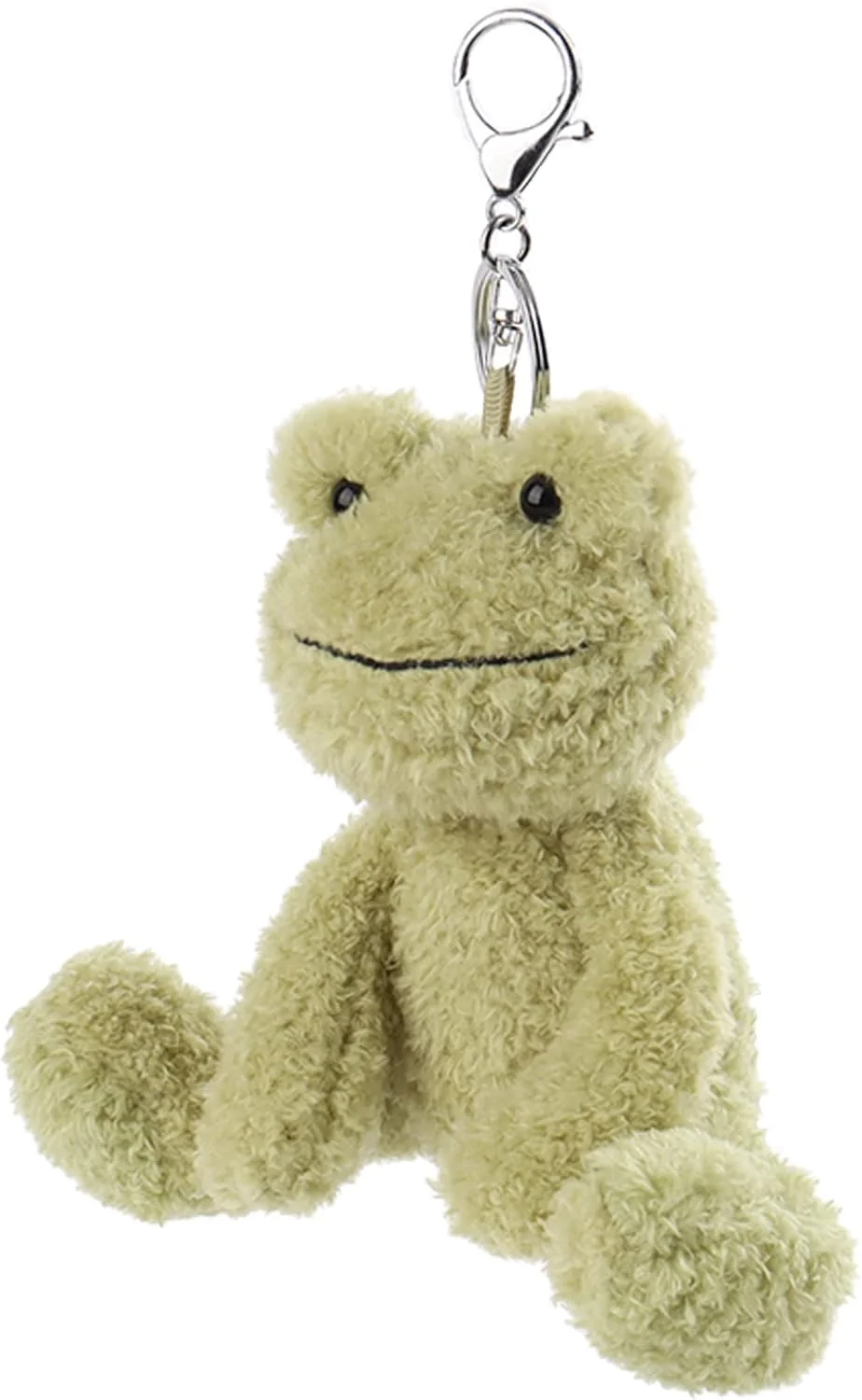 عروسک قورباغه سبز پولیشی بامزه Apricot Lamb، آویز نرم و لطیف برای کیف، کوله پشتی و دستی (15 سانتی متر) عروسک قورباغه سبز پولیشی بامزه Apricot Lamb، آویز نرم و لطیف برای کیف، کوله پشتی و دستی (15 سانتی متر)