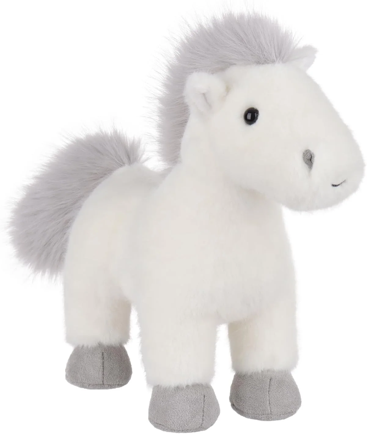 عروسک اسباب بازی بره زردآلو، اسب پونی وحشی سفید، حیوان پر شده نرم و نوازش کردنی، مناسب برای کودکان، 24 سانتی متر عروسک اسباب بازی بره زردآلو، اسب پونی وحشی سفید، حیوان پر شده نرم و نوازش کردنی، مناسب برای کودکان، 24 سانتی متر