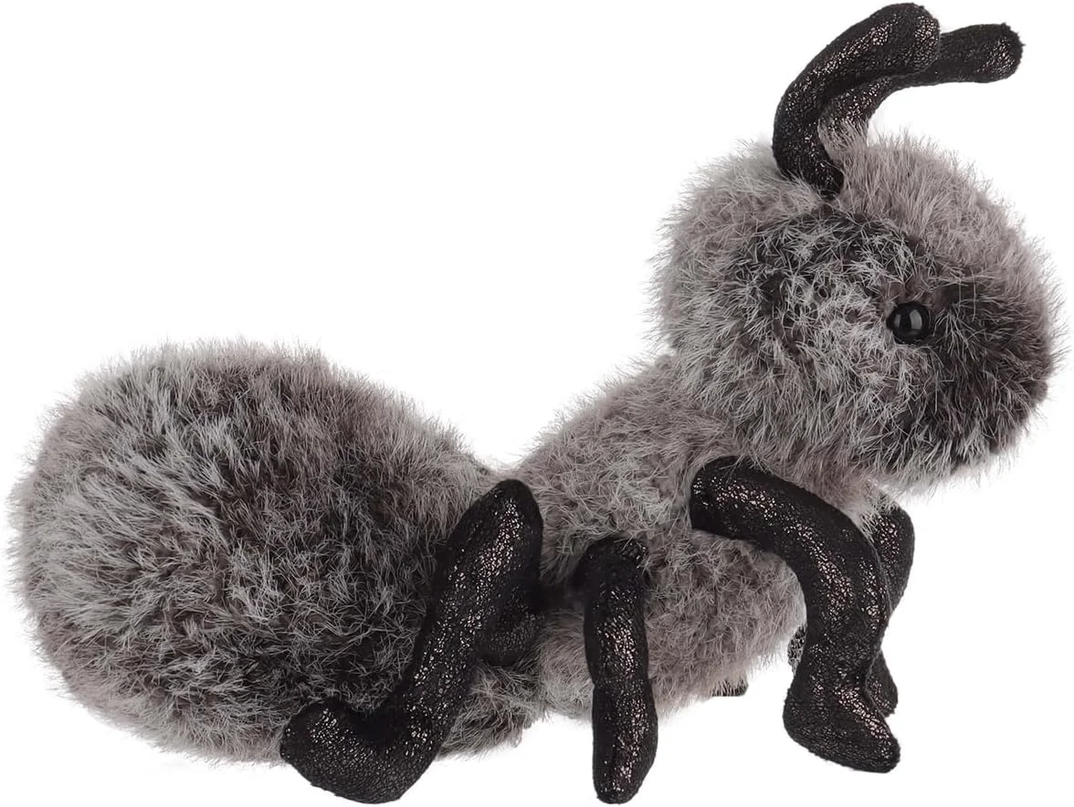 عروسک پولیشی مورچه بره زردآلو برای کودکان، اسباب بازی های پولیشی حشره ای نرم و زیبا برای نوزاد دختر و پسر، مورچه کرکی مشکی 20 سانتی متر عروسک پولیشی مورچه بره زردآلو برای کودکان، اسباب بازی های پولیشی حشره ای نرم و زیبا برای نوزاد دختر و پسر، مورچه کرکی مشکی 20 سانتی متر