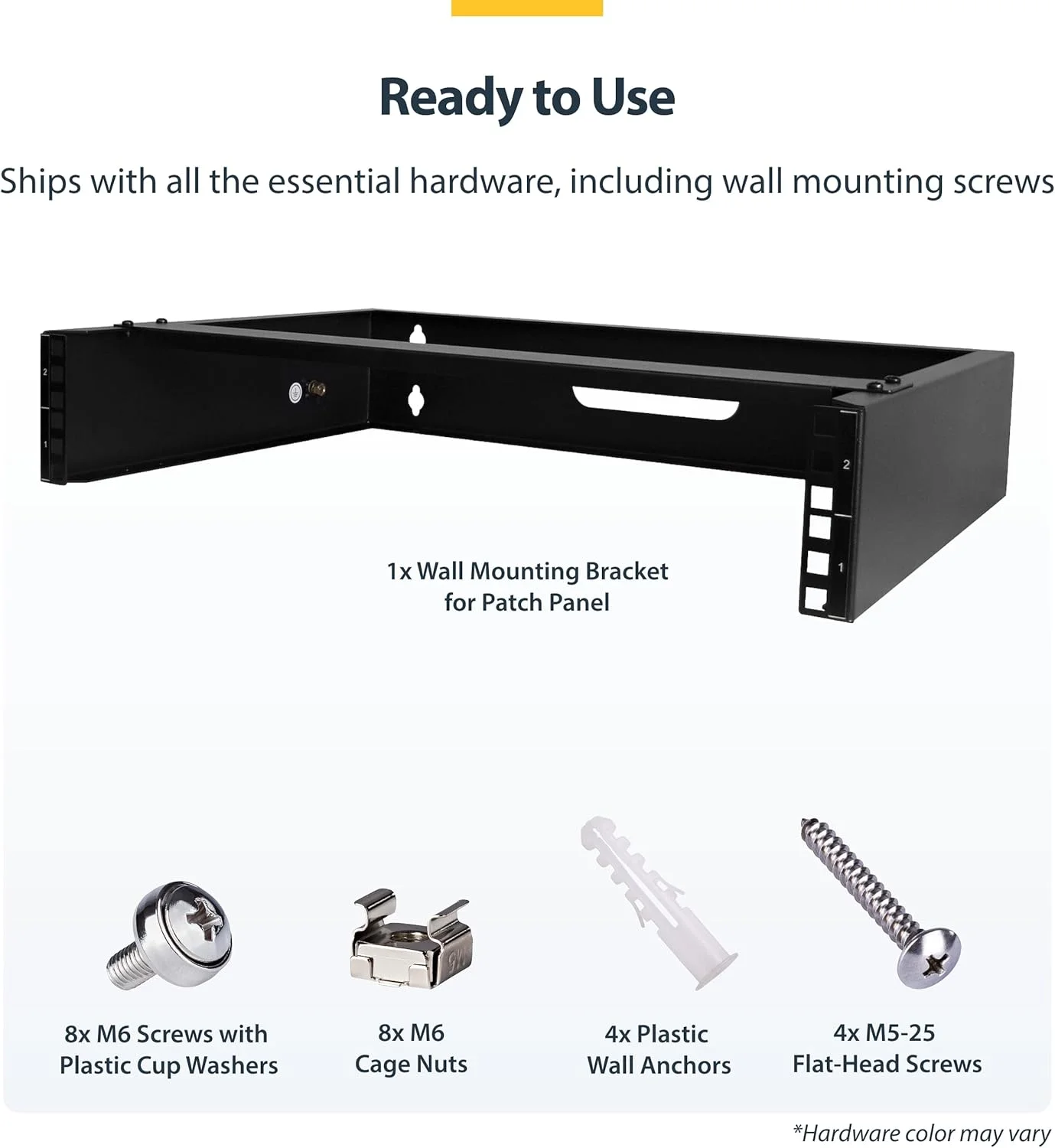 رک دیواری شبکه 2U استار تک، عمق 35.5 سانتی متر (کم حجم) - براکت پنل پچ 19 اینچی برای سرورهای کم عمق، تجهیزات IT، سوئیچ های شبکه - ظرفیت وزنی 35 کیلوگرم، مشکی (RACK-2U-14-BRACKET) رک دیواری شبکه 2U استار تک، عمق 35.5 سانتی متر (کم حجم) - براکت پنل پچ 19 اینچی برای سرورهای کم عمق، تجهیزات IT، سوئیچ های شبکه - ظرفیت وزنی 35 کیلوگرم، مشکی (RACK-2U-14-BRACKET)