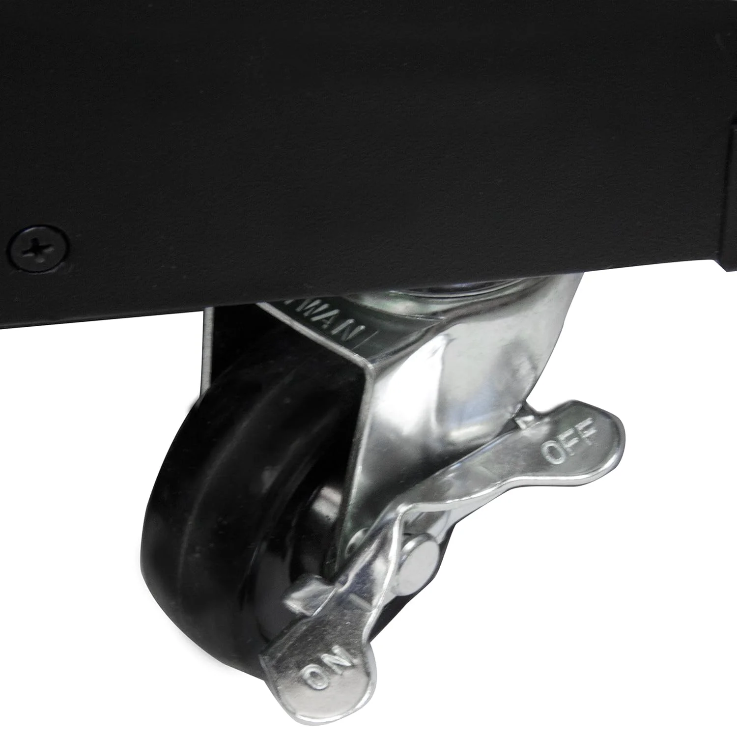 رک ایستاده باز 9 یونیت StarTech.com با چرخ - رک 4 پایه قابل حمل با عمق 23 اینچ برای تجهیزات شبکه، دیتا و سرور 19 اینچی - ظرفیت 100 کیلوگرم (RK960CP) رک ایستاده باز 9 یونیت StarTech.com با چرخ - رک 4 پایه قابل حمل با عمق 23 اینچ برای تجهیزات شبکه، دیتا و سرور 19 اینچی - ظرفیت 100 کیلوگرم (RK960CP)