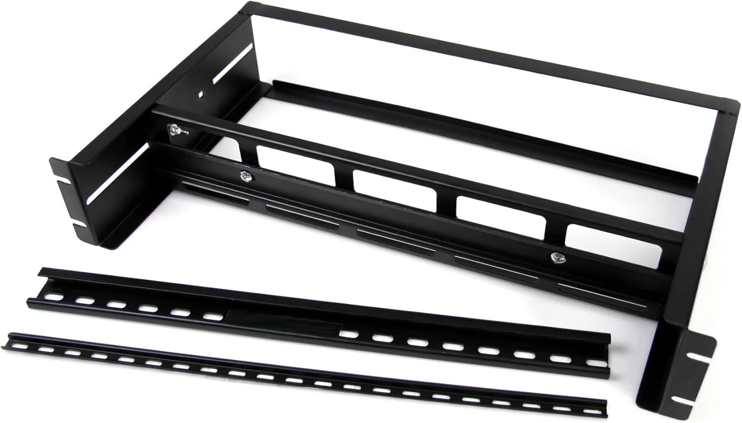 مجموعه ریل DIN 2U StarTech.com برای رک استاندارد 19 اینچی - ریل DIN قابل تنظیم با کلاهک، مینی، ریل G، ظرفیت بار 12.5 کیلوگرم (ADJDINKIT) مجموعه ریل DIN 2U StarTech.com برای رک استاندارد 19 اینچی - ریل DIN قابل تنظیم با کلاهک، مینی، ریل G، ظرفیت بار 12.5 کیلوگرم (ADJDINKIT)