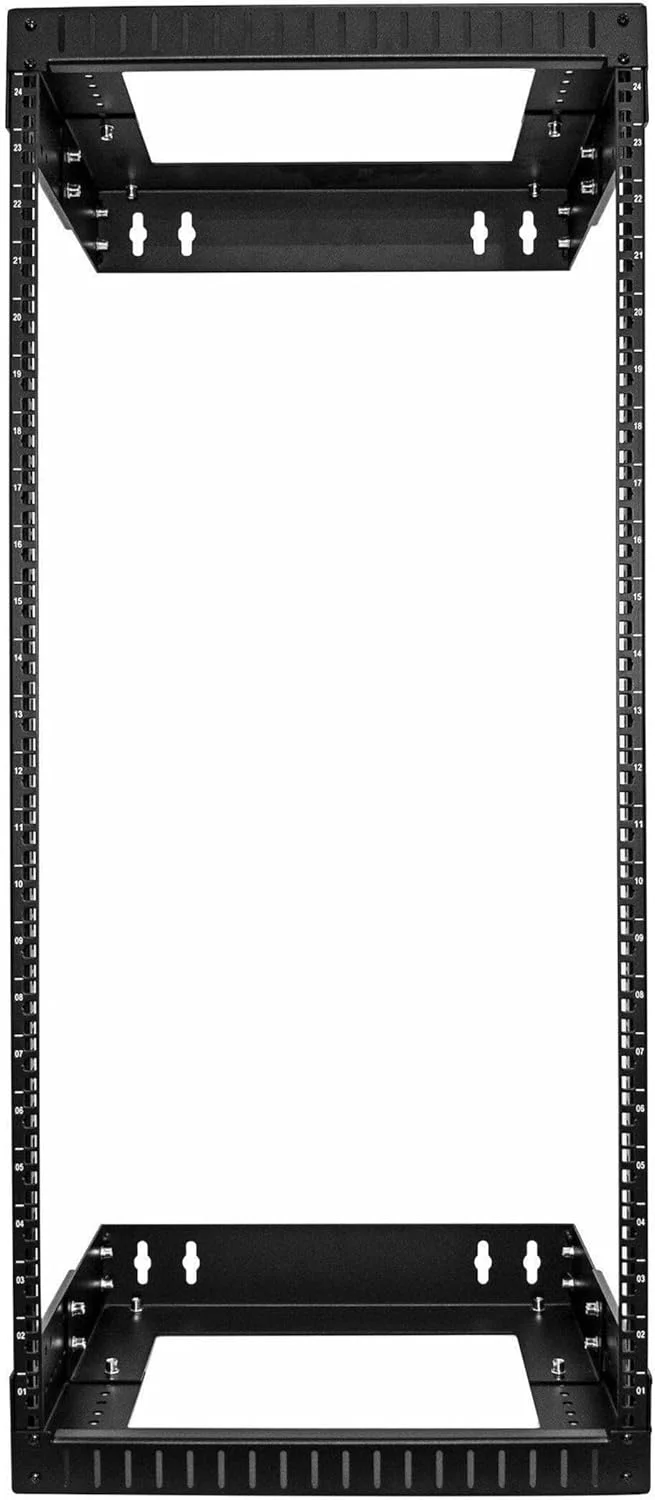 رک شبکه دیواری 24 یونیت StarTech.com 19 اینچی - عمق قابل تنظیم 12-20 اینچ، رک اتاق سرور با فریم باز 2 پستی، تجهیزات ارتباطی AV/Data/IT/کامپیوتر/سوئیچ، مهره و پیچ قفسی (RACK-24U-20-WALL-OA) رک شبکه دیواری 24 یونیت StarTech.com 19 اینچی - عمق قابل تنظیم 12-20 اینچ، رک اتاق سرور با فریم باز 2 پستی، تجهیزات ارتباطی AV/Data/IT/کامپیوتر/سوئیچ، مهره و پیچ قفسی (RACK-24U-20-WALL-OA)