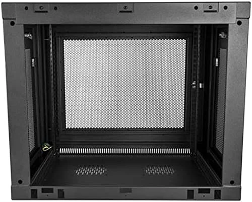 کابینت شبکه دیواری 9 یونیت 2 پایه StarTech.com با قفسه 1 یونیت، رک سرور 19 اینچی دیواری برای تجهیزات کامپیوتری IT/Data