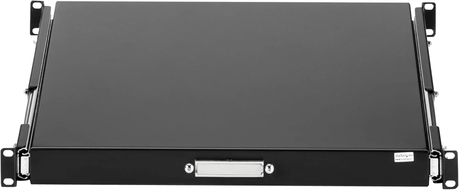 سینی قفسه کیبورد کشویی رک سرور StarTech.com 1U - 25 کیلوگرم - کشوی فولادی 55 سانتی متری برای رک تجهیزات AV و شبکه 19 اینچی (SLIDESHELFD) سینی قفسه کیبورد کشویی رک سرور StarTech.com 1U - 25 کیلوگرم - کشوی فولادی 55 سانتی متری برای رک تجهیزات AV و شبکه 19 اینچی (SLIDESHELFD)
