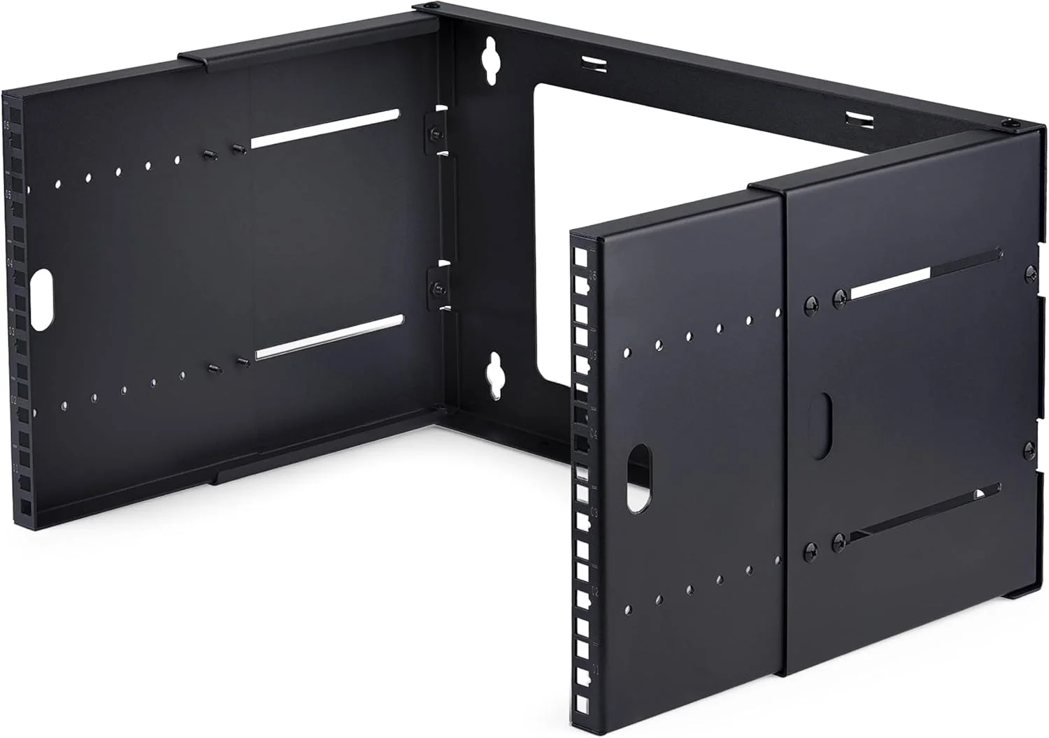 رک دیواری 6 یونیت 2 پستی StarTech.com، عمق قابل تنظیم تا 16 اینچ، برای تجهیزات سرور/داده/شبکه 19 اینچی، حداکثر 40 کیلوگرم
