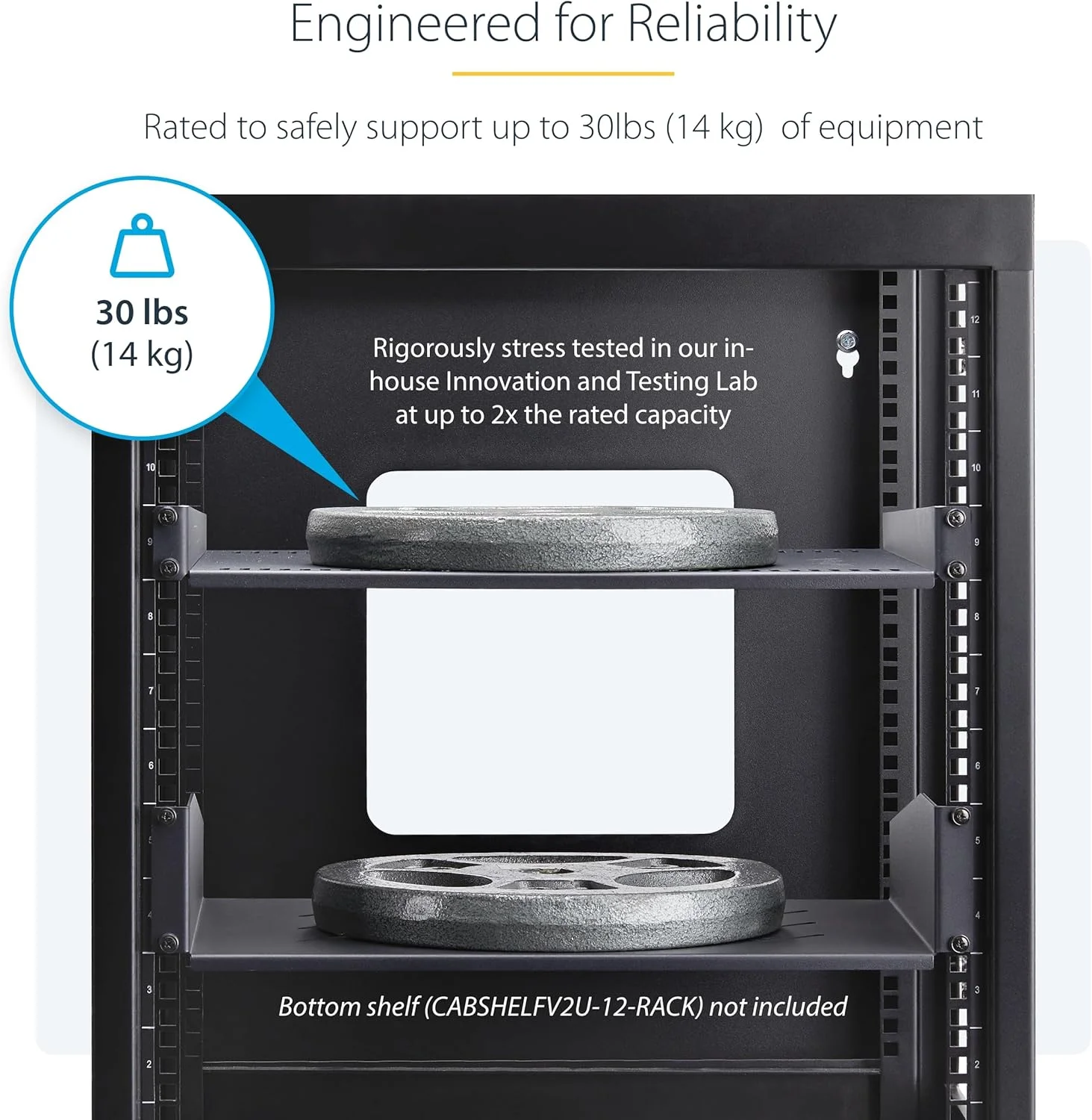 سینی قفسه رک سرور تهویه دار StarTech.com 1U، عمق نصب 40 سانتی متر، سینی یک طرفه، فولاد سنگین، ظرفیت 14 کیلوگرم سینی قفسه رک سرور تهویه دار StarTech.com 1U، عمق نصب 40 سانتی متر، سینی یک طرفه، فولاد سنگین، ظرفیت 14 کیلوگرم