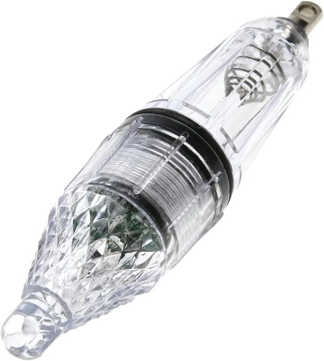 چراغ ماهیگیری زیر آب ضد آب، چراغ LED جذاب ماهی، طعمه شفاف مناسب آب های عمیق