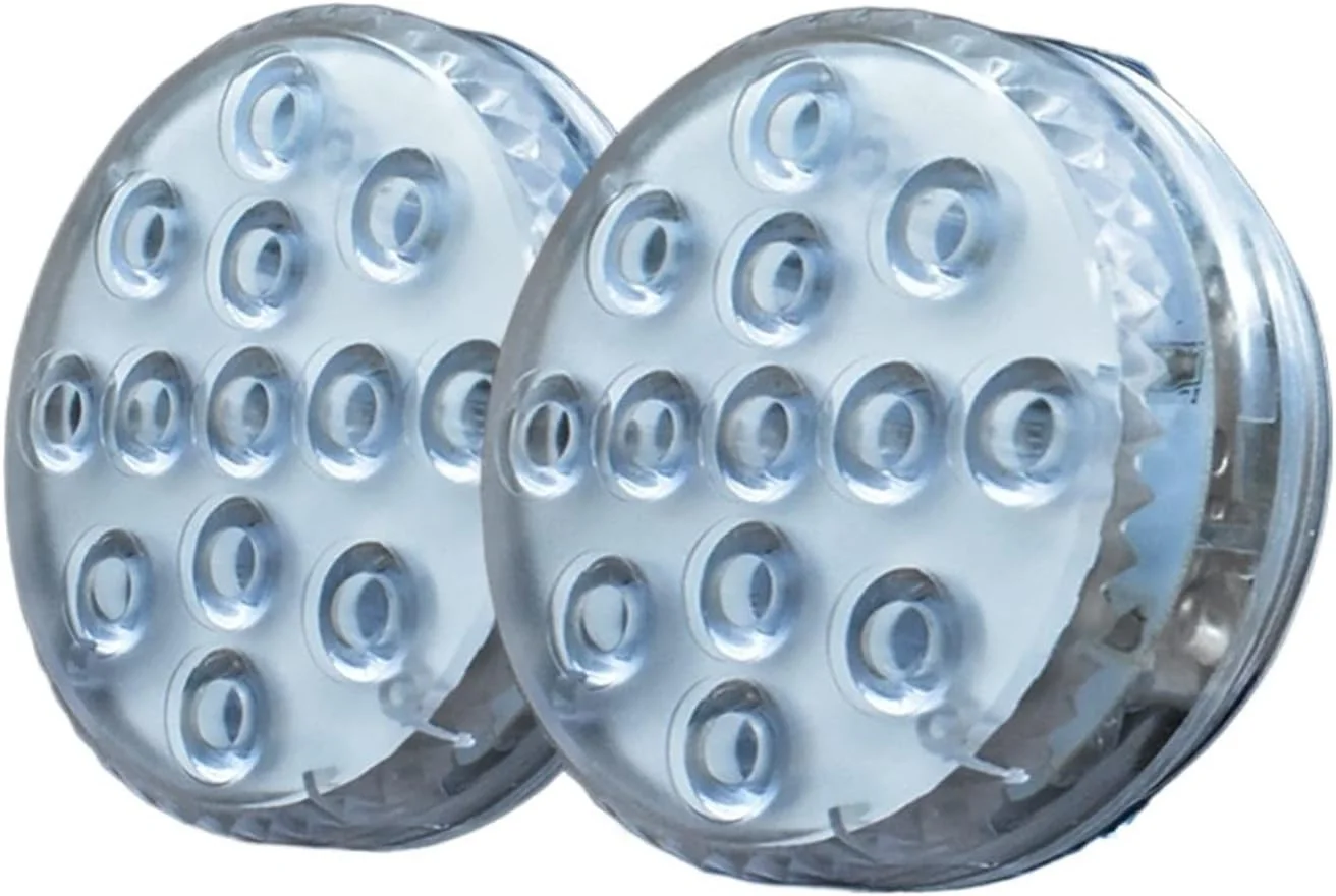 چراغ زیرآبی ضدآب LED مهره ای غوطه ور برای باغ، استخر، فواره، اسپا، مهمانی، حمام با کنترل از راه دور