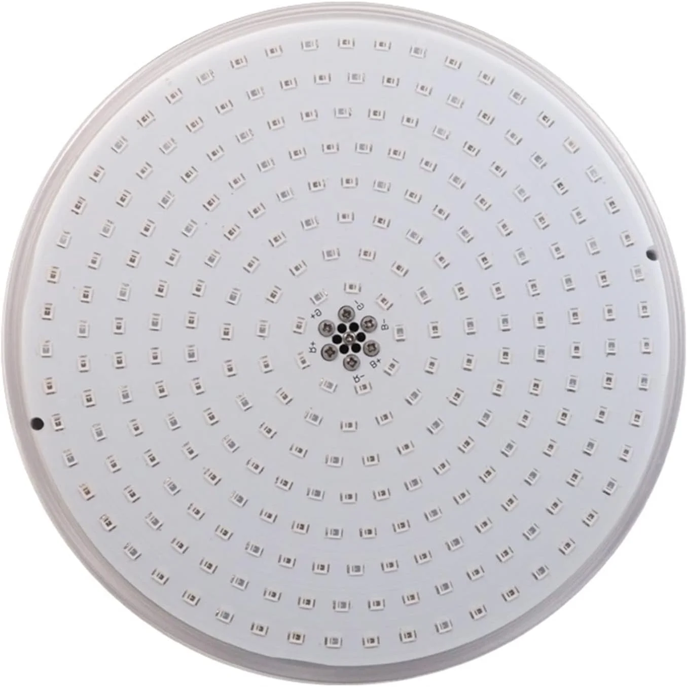 چراغ استخری HOTOOK مدل PAR56 RGB LED، چراغ استخری رزین پر شده، نصب دیواری، ولتاژ 12 ولت، استاندارد IP68، توان 18 و 42 وات، مناسب برکه