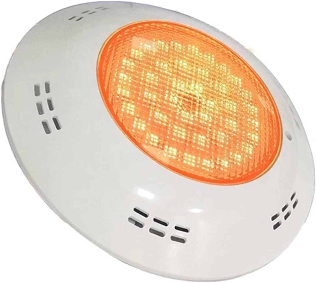 چراغ استخری LED زیر آب RGB جدید 18/24/36/45 وات، چراغ های استخر شنای زیر آب با قابلیت تغییر رنگ AC12V IP68 ضد آب به همراه کنترل از راه دور (Hortel)