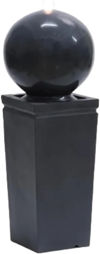 آبنمای باغی توپی سانکوست با نور ال ای دی - WC-WXF1805509SN-3 بتنی 34x34x87 سانتی متر