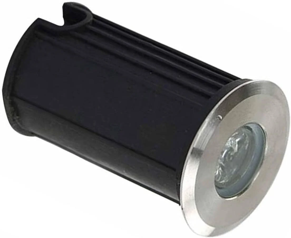 چراغ های LED زیر آب - چراغ فواره ضد آب IP68 3W، چراغ LED فرورفته ولتاژ پایین 12/24 ولت برای نورپردازی باغ، پاسیو، پله ها، استخر (رنگ: سبز، اندازه: 1 وات (12 ولت))
