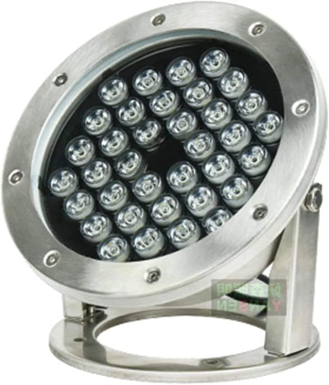 چراغ استخری LED چرخشی، چراغ LED زیر آب، چراغ LED گلدانی، چراغ حوض باغ ضد آب IP68، چراغ فواره فضای باز، برای نورپردازی باغ (رنگ: نور آبی، اندازه: