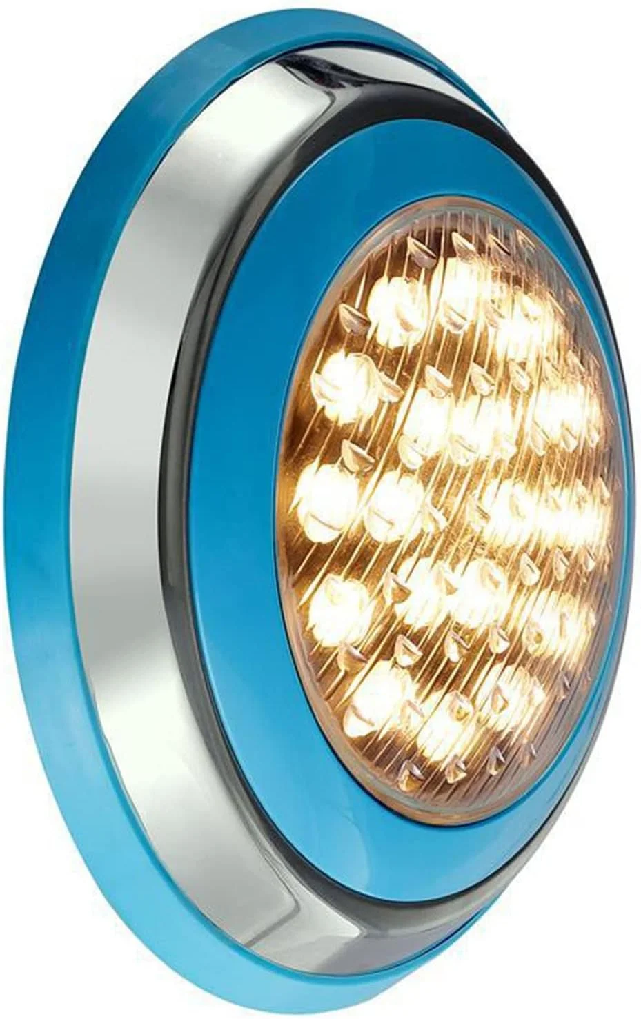 چراغ های LED زیر آب OnSaya 18W RGB با قابلیت تغییر رنگ، ضد آب IP68 مناسب برای استخر، فواره، آبنما، برکه و محوطه چمن (رنگ: سفید، اندازه: 12 ولت (18 وات))
