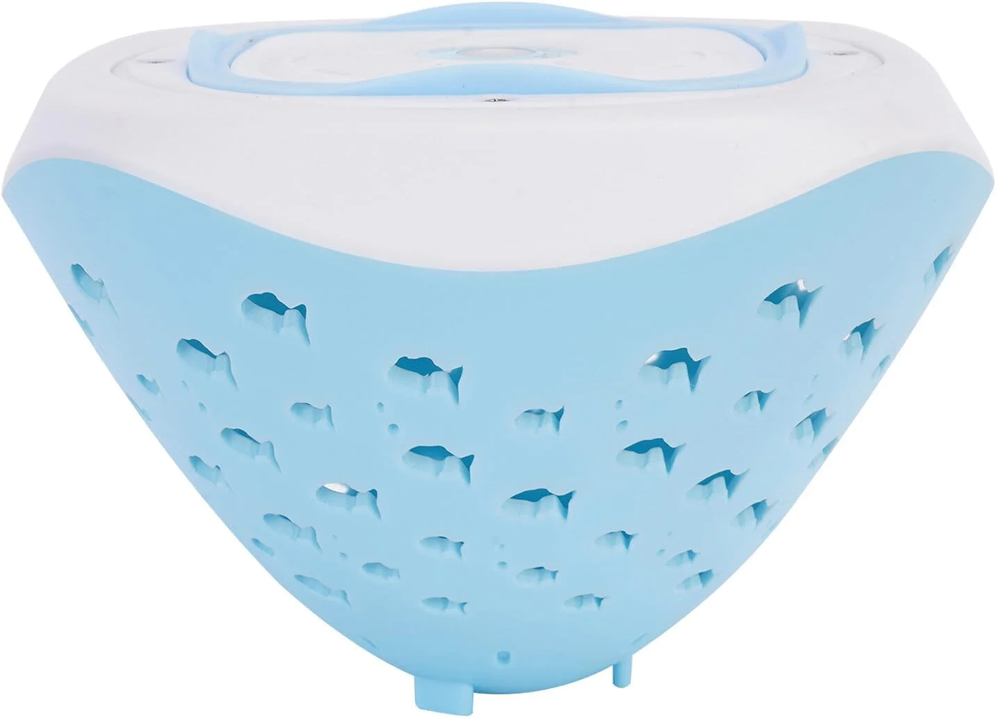 چراغ شناور RGB مدل Labymos با 4 ال ای دی و 6 حالت نورپردازی، مقاوم در برابر آب IP67 مناسب برای حوض، فواره و استخر