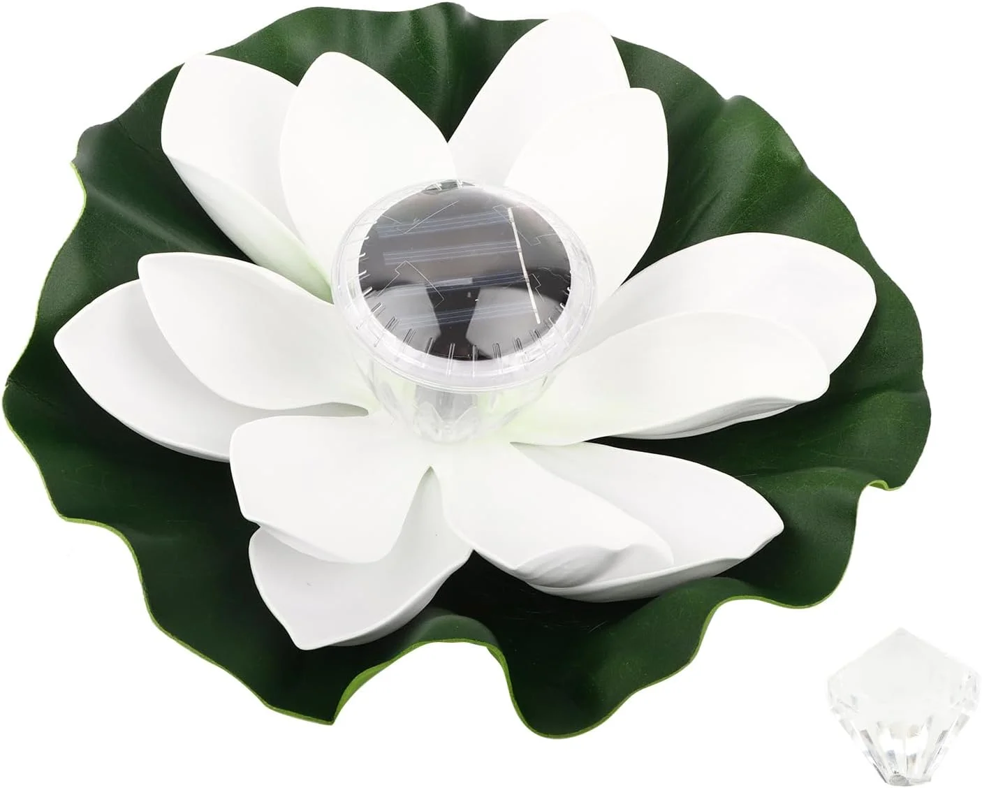 چراغ شناور LED تغییر رنگ دهنده هافی، چراغ شب ضد آب برای تزئین حوض، استخر و آکواریوم (سفید رنگارنگ)
