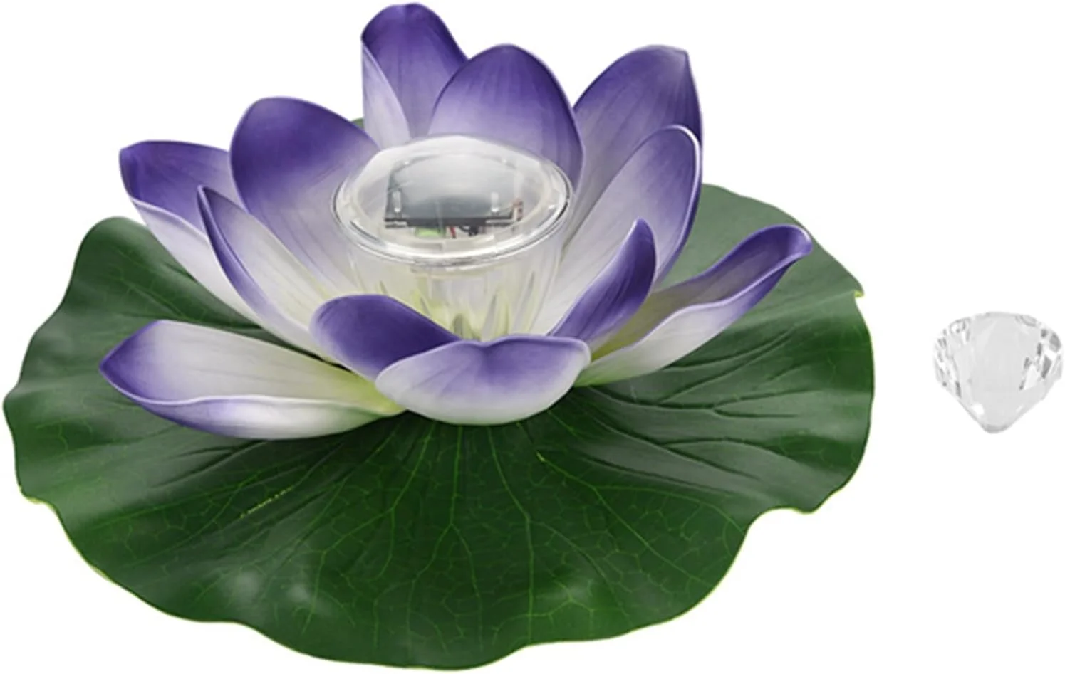 چراغ شناور LED تغییر رنگ دهنده هافی، چراغ شب ضد آب برای تزئین حوض، استخر و آکواریوم (بنفش رنگارنگ)