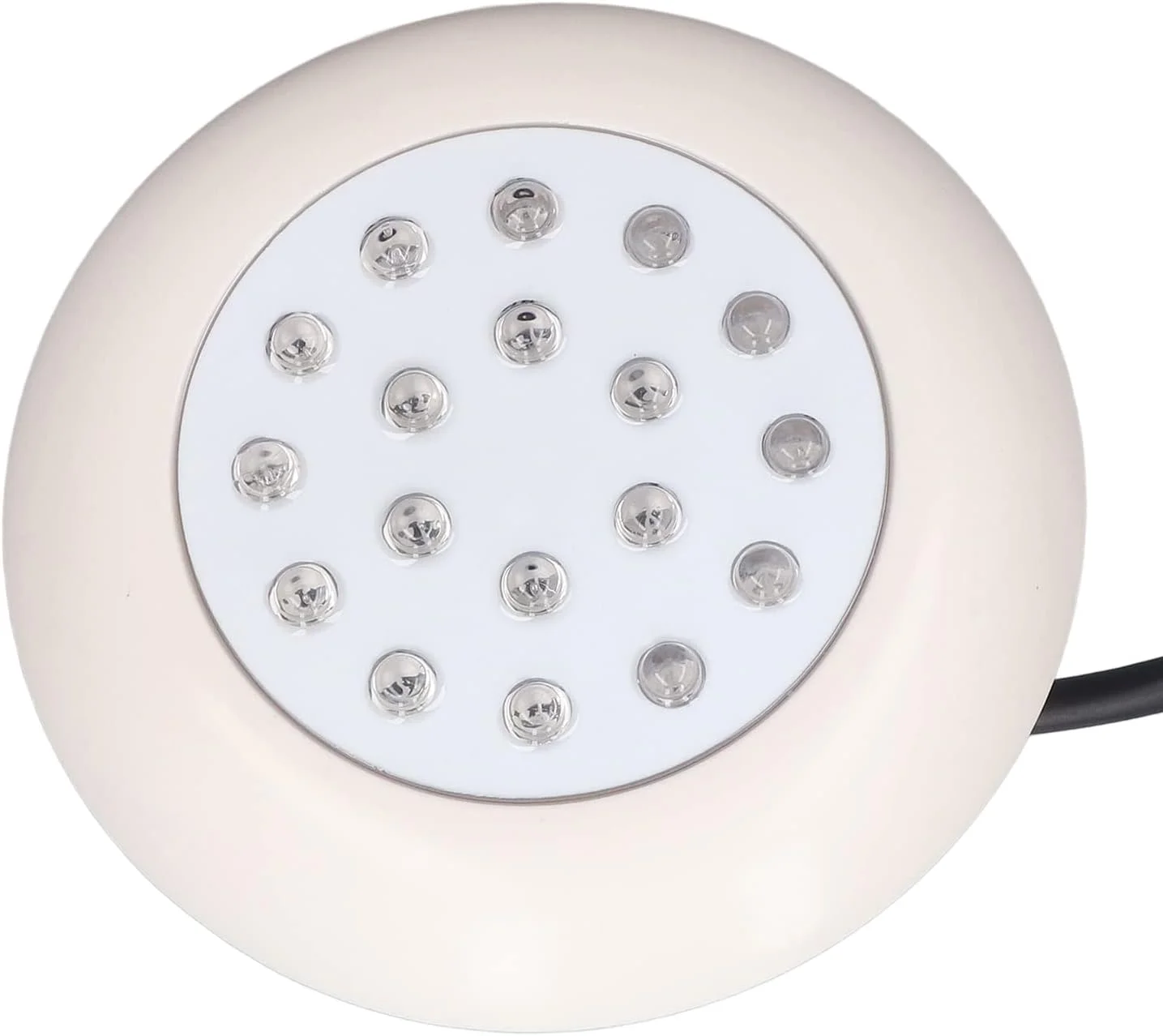 چراغ استخری زیر آب، چراغ استخر 18LED ضد آب IP68 RGB چند رنگی، چراغ حوضچه زیر آب 1000LM 10W 12V، قطعات و لوازم جانبی