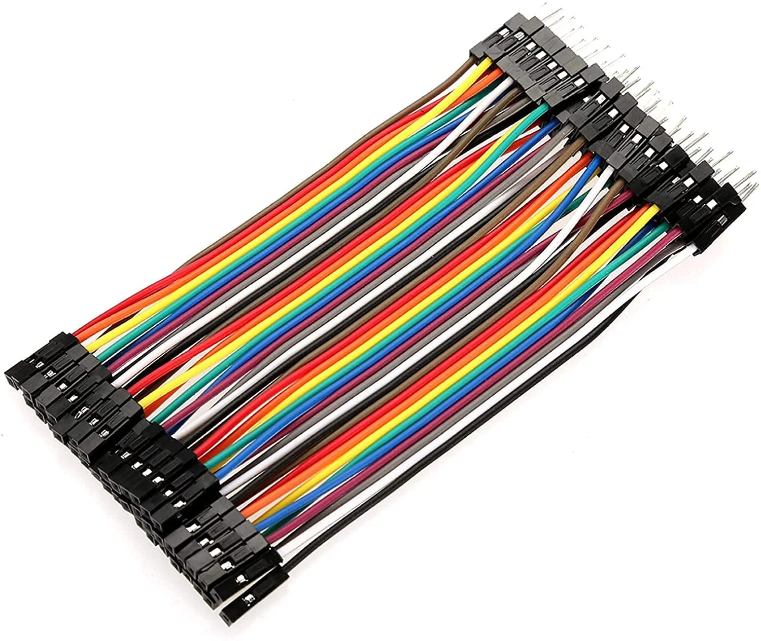 سیم جامپر کابل Monster، 40 پین نر به ماده، 20 سانتی متر، روبانی رنگین کمانی برای اتصال نمایشگر LCD لمسی TFT رزبری (10 عدد) سیم جامپر کابل Monster، 40 پین نر به ماده، 20 سانتی متر، روبانی رنگین کمانی برای اتصال نمایشگر LCD لمسی TFT رزبری (10 عدد)