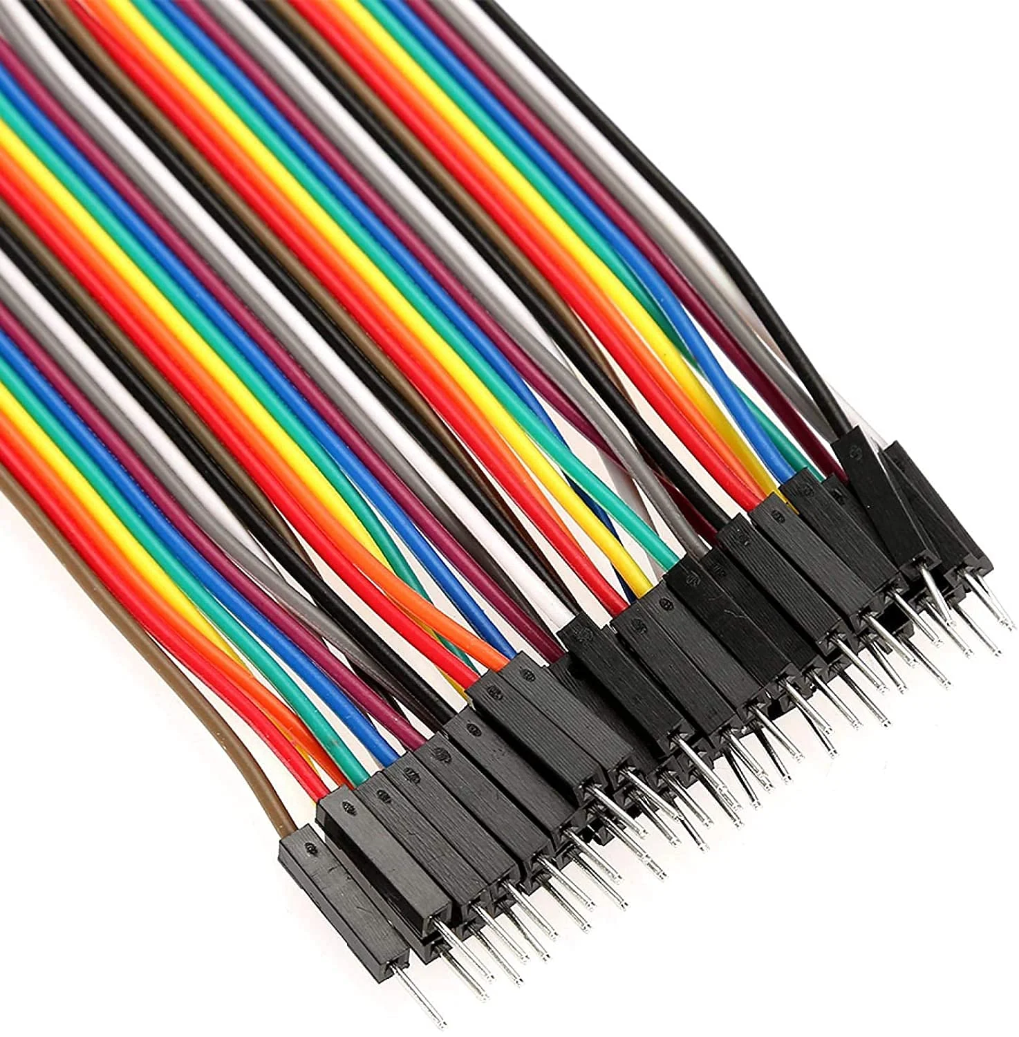سیم جامپر کابل مانستر 40 پین نر به ماده 20 سانتی متری روبانی رنگین کمانی برای اتصال نمایشگر LCD لمسی TFT رزبری پای (1 عدد) سیم جامپر کابل مانستر 40 پین نر به ماده 20 سانتی متری روبانی رنگین کمانی برای اتصال نمایشگر LCD لمسی TFT رزبری پای (1 عدد)