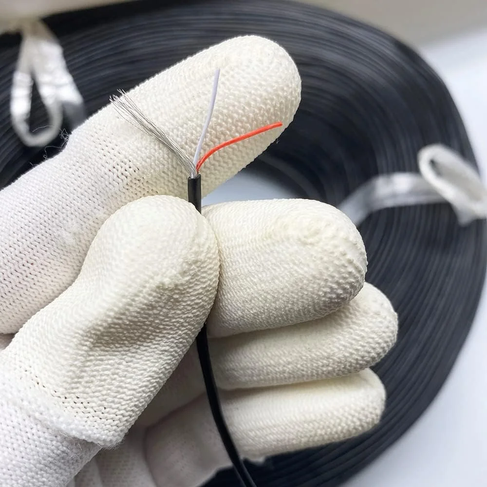 AETOOL - Improv - کابل محافظ دار تابیده 10 متری UL 32AWG 2 هسته ای سیم مسی قلع اندود ضد اکسیداسیون 2P کابل داده USB سیم روکش عایق PVC (مشکی 10 متر) AETOOL - Improv - کابل محافظ دار تابیده 10 متری UL 32AWG 2 هسته ای سیم مسی قلع اندود ضد اکسیداسیون 2P کابل داده USB سیم روکش عایق PVC (مشکی 10 متر)