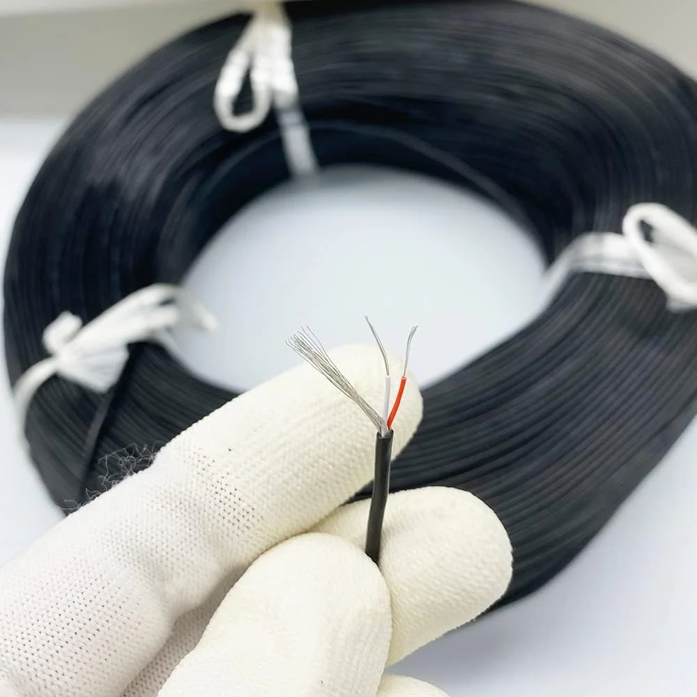 AETOOL - Improv - کابل محافظ دار تابیده 10 متری UL 32AWG 2 هسته ای سیم مسی قلع اندود ضد اکسیداسیون 2P کابل داده USB سیم روکش عایق PVC (مشکی 10 متر) AETOOL - Improv - کابل محافظ دار تابیده 10 متری UL 32AWG 2 هسته ای سیم مسی قلع اندود ضد اکسیداسیون 2P کابل داده USB سیم روکش عایق PVC (مشکی 10 متر)