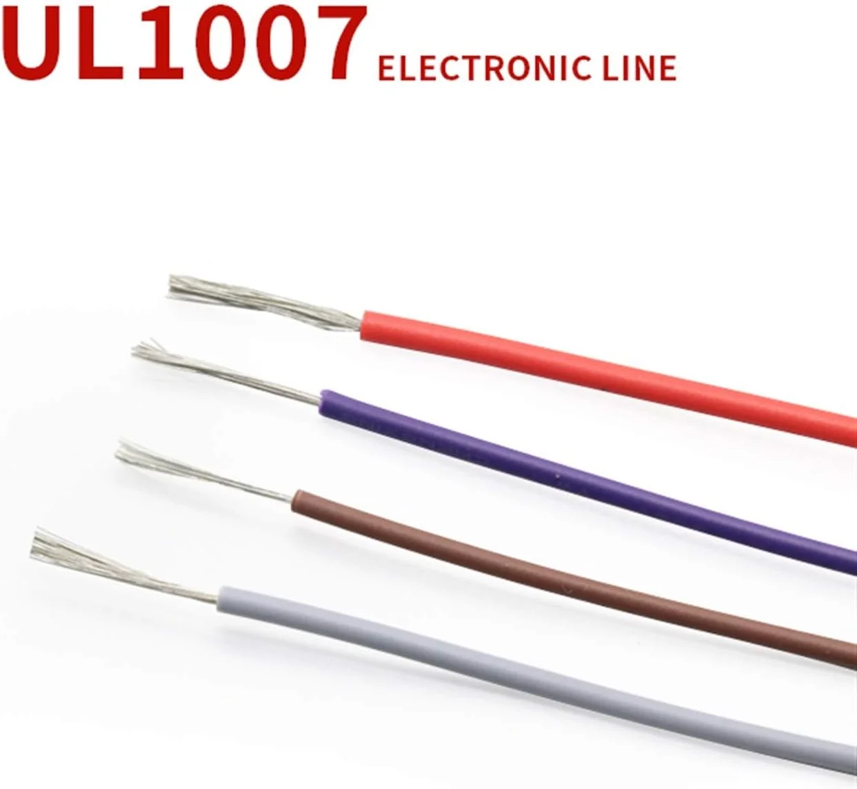 سیم افشان DLRSAM 1007، کابل سیم مسی قلع اندود PVC مدل UL1007 به طول 2 متر، در اندازه های 16/18/20/22/24/26/28/30 AWG در رنگ های سفید/مشکی/قرمز/زرد/سبز/آبی/خاکستری/بنفش/قهوه ای/نارنجی (رنگ: سبز، طول: 2 متر) سیم افشان DLRSAM 1007، کابل سیم مسی قلع اندود PVC مدل UL1007 به طول 2 متر، در اندازه های 16/18/20/22/24/26/28/30 AWG در رنگ های سفید/مشکی/قرمز/زرد/سبز/آبی/خاکستری/بنفش/قهوه ای/نارنجی (رنگ: سبز، طول: 2 متر)