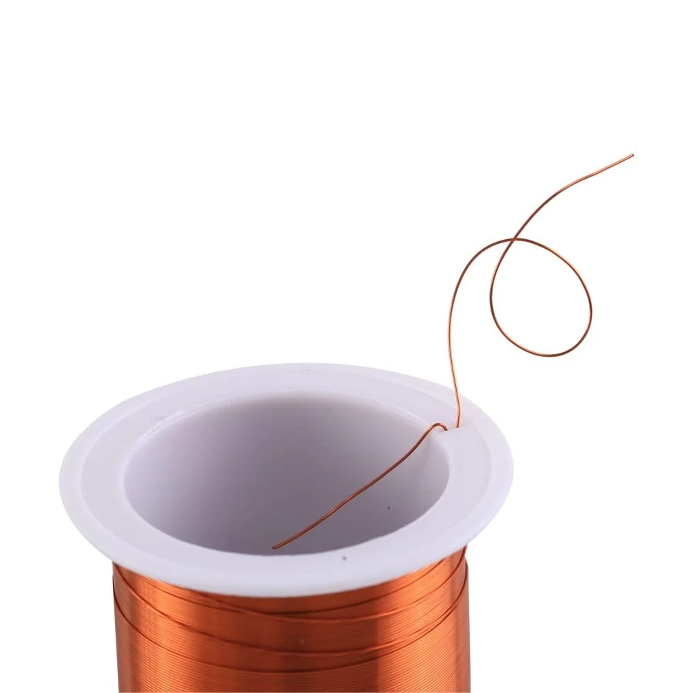 سیم مسی لعاب دار 0.3 میلی متری MiOYOOW، سیم مغناطیسی 40 متری انعطاف پذیر برای الکترونیک و DIY