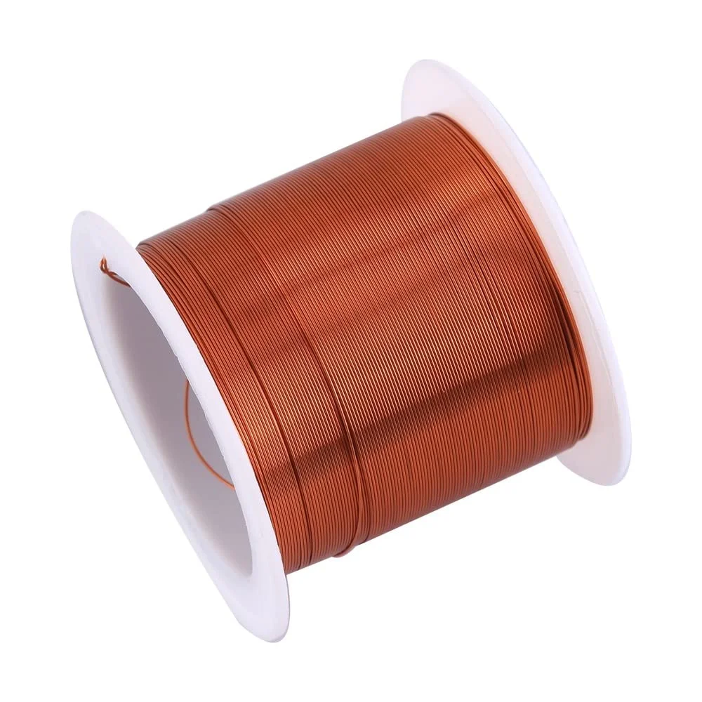 سیم مسی لعاب دار 0.3 میلی متری MiOYOOW، سیم مغناطیسی 40 متری انعطاف پذیر برای الکترونیک و DIY